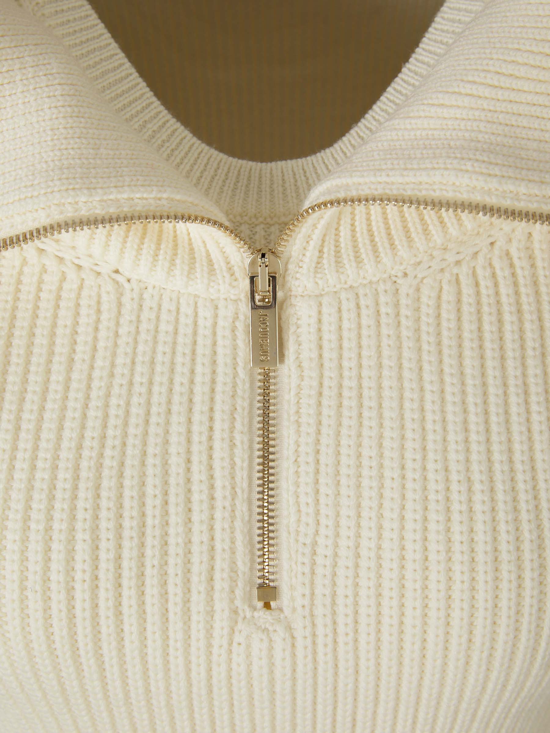 Jacquemus Jersey La Maille Risoul color Marfil sku 711-003104 01 - Foto 2