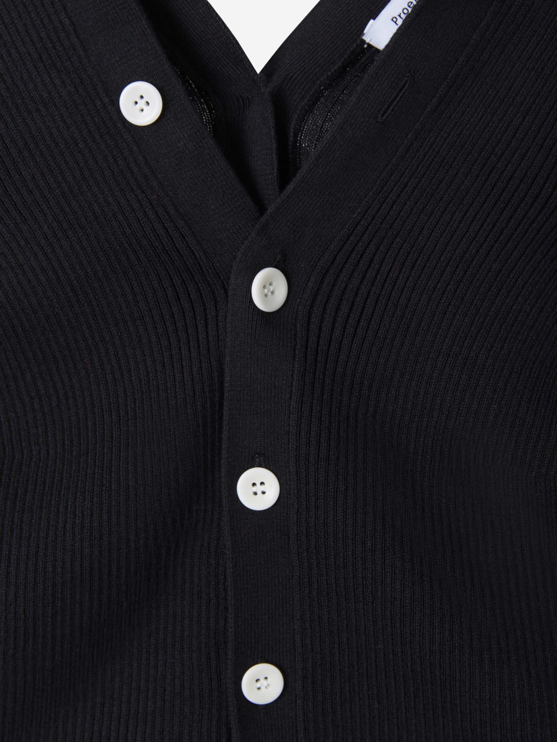 Proenza Schouler Cárdigan Algodón Y Cashmere color Negro sku 713-000151 01 - Foto 3