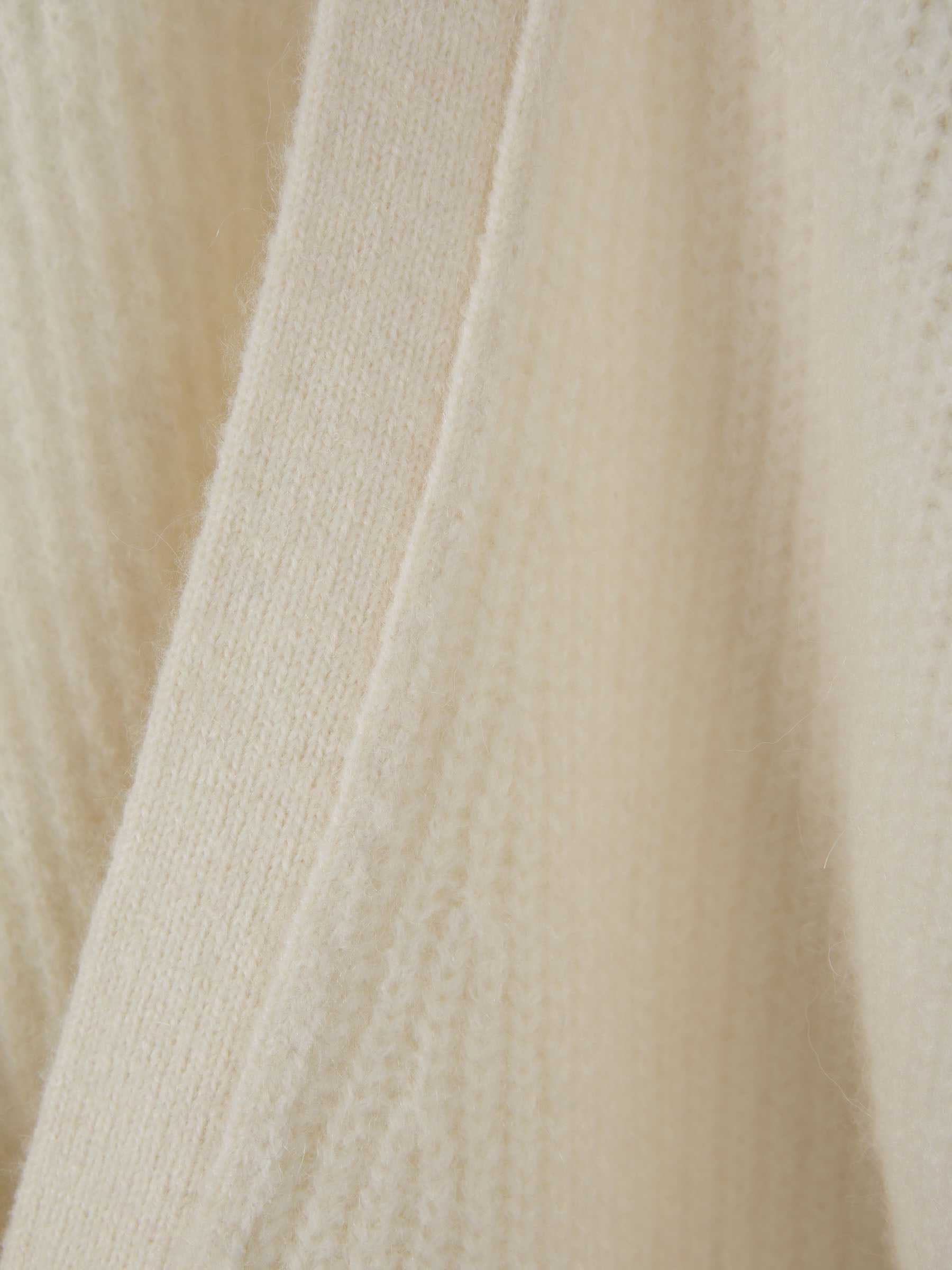 Remain Birger Christensen Cárdigan Punto Cropped color Crema sku 713-000188 01 - Foto 3