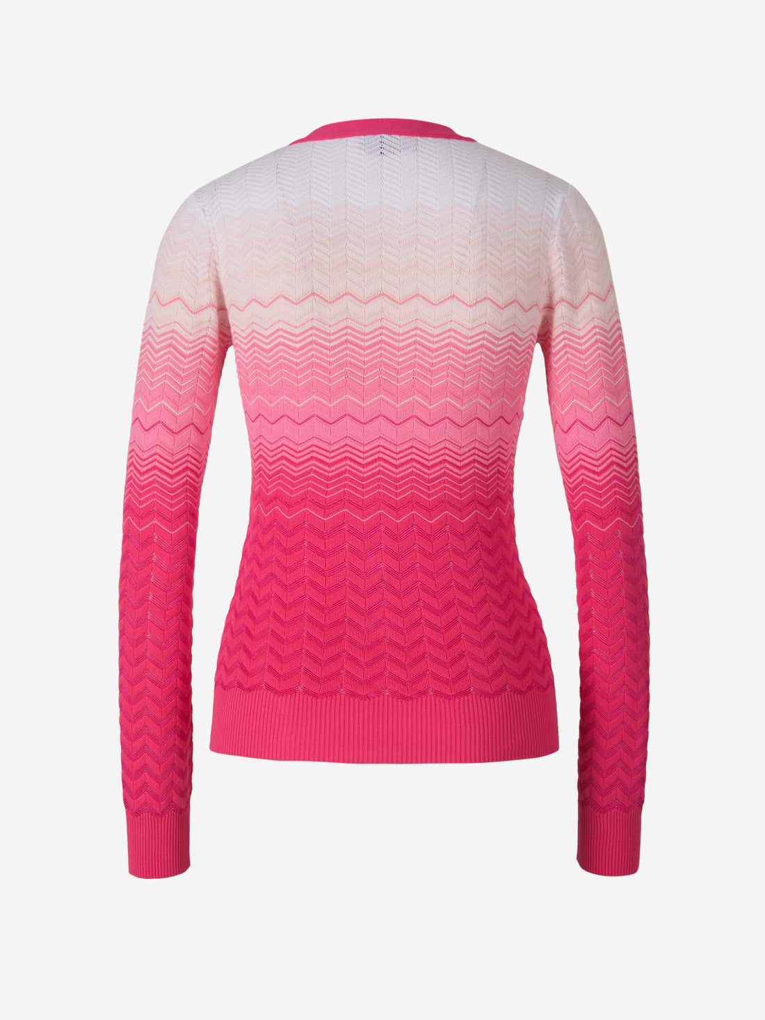 Missoni Cárdigan Punto Zig Zag color Fucsia sku 713-000214 01 - Foto 2
