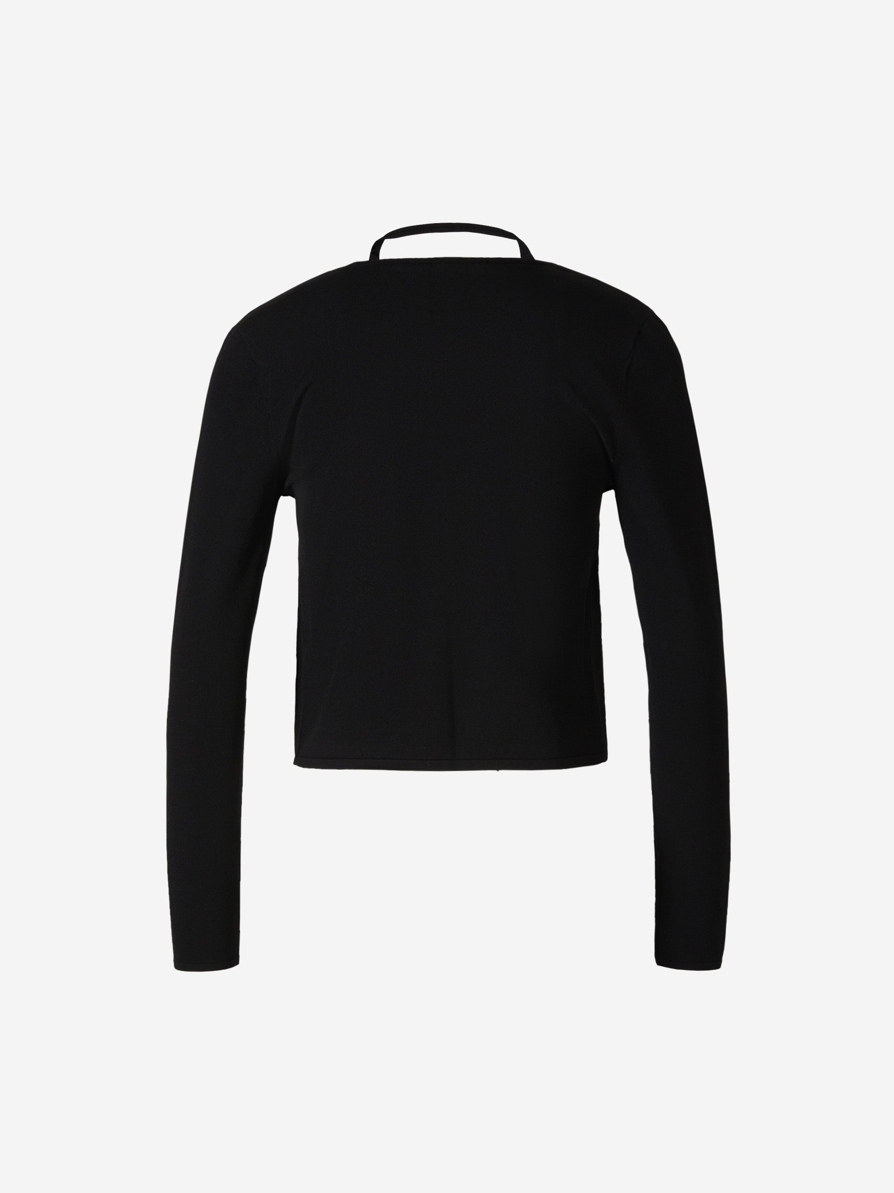 Alexander Wang Cárdigan Diseño Bikini color Negro sku 713-000221 01 - Foto 2