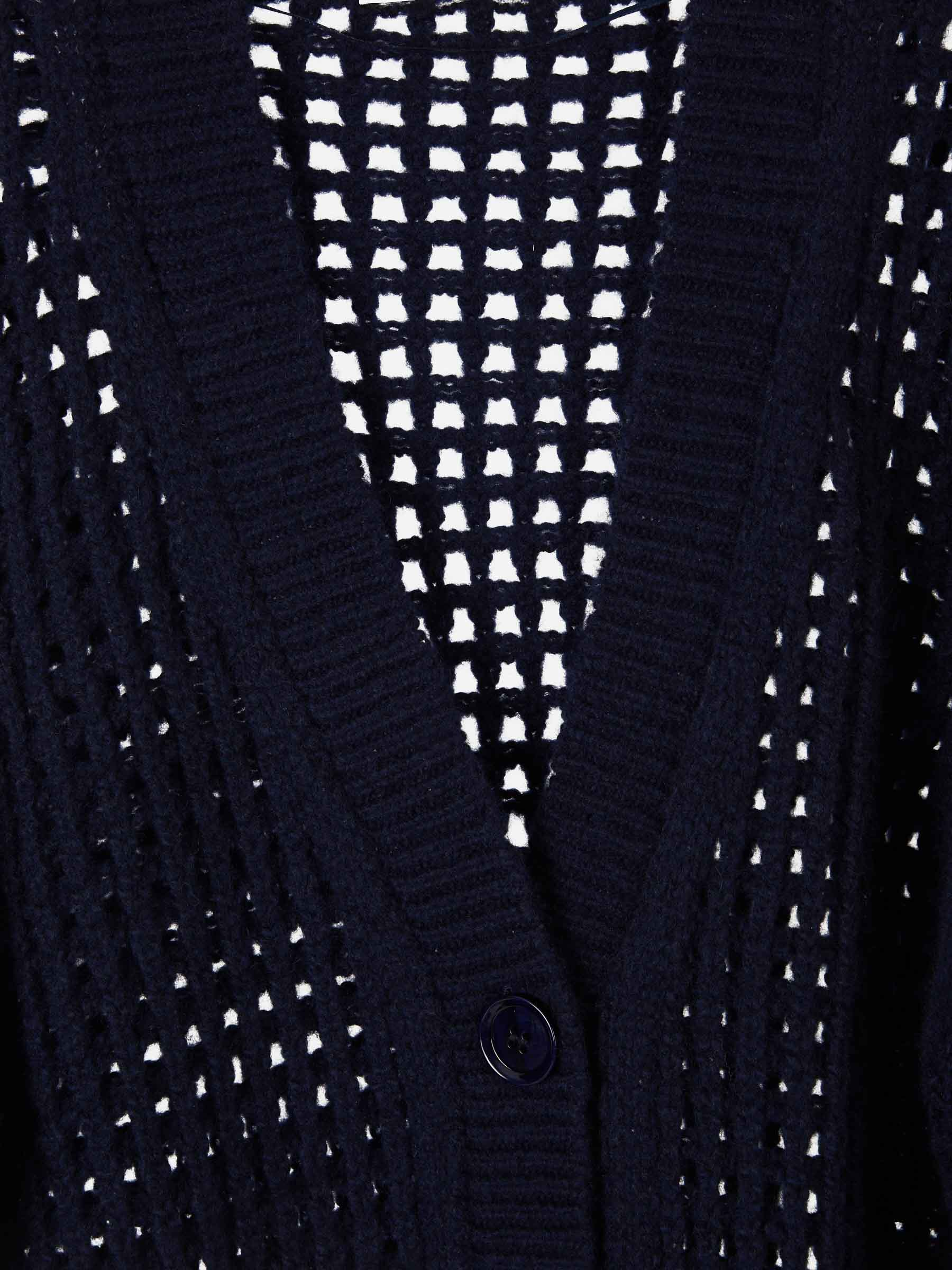 Dorothee Schumacher Cárdigan Punto Calado color Azul Noche sku 713-000244 01 - Foto 1