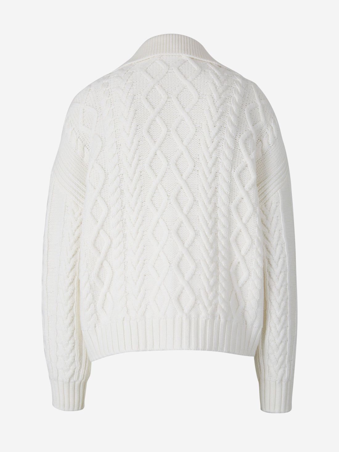 Proenza Schouler Cárdigan Punto Lana color Beis sku 713-000257 01 - Foto 2