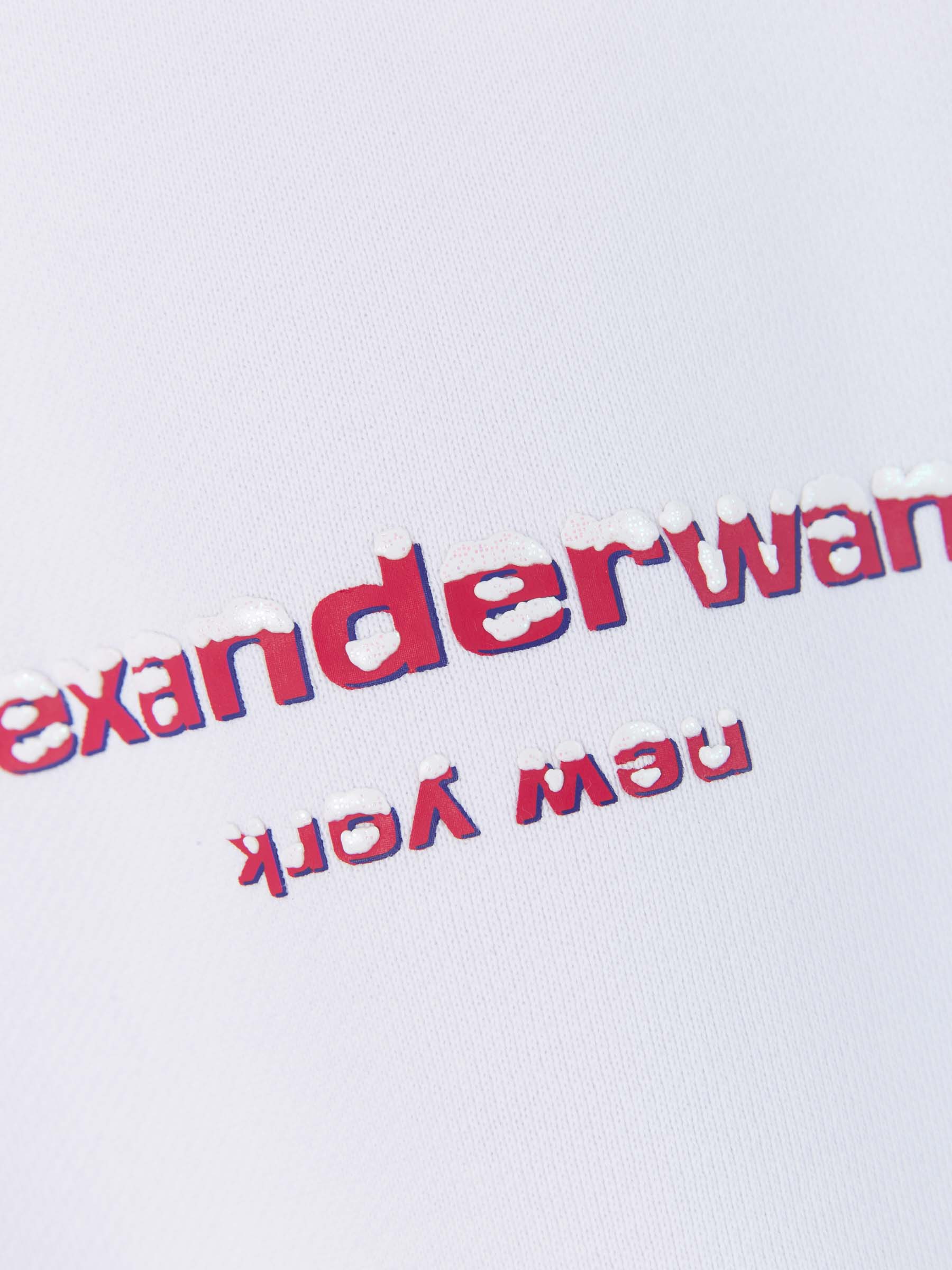 Outlet online Alexander Wang Mujer Sudadera The In High Twist color Blanco sku 715-000058 01 - Foto 4
