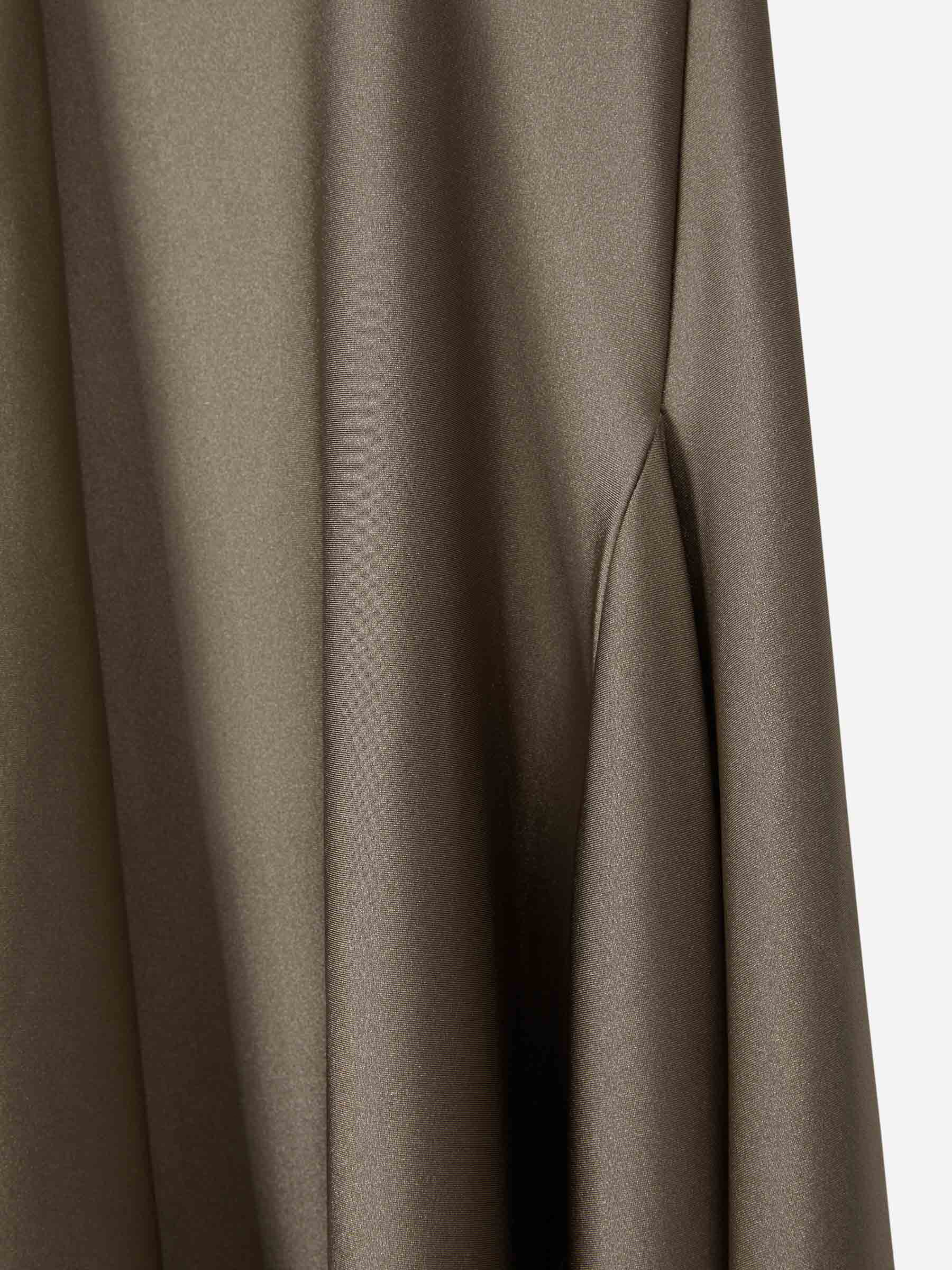Outlet online The Attico Mujer Vestido Magnolia color Verde Militar sku 721-000048 01 - Foto 4