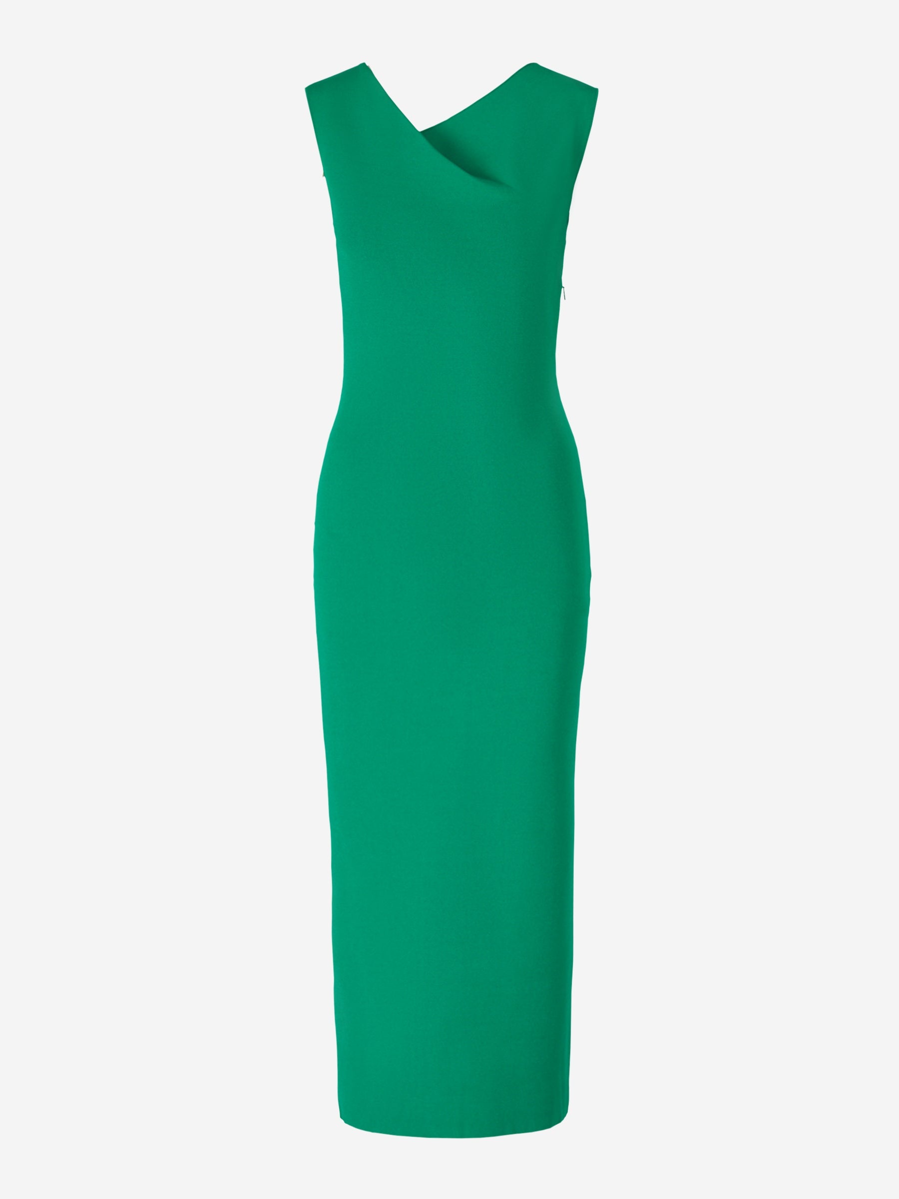 Outlet online Roland Mouret Mujer Vestido Punto Midi color Verde Claro sku 721-000083 01 - Foto 1