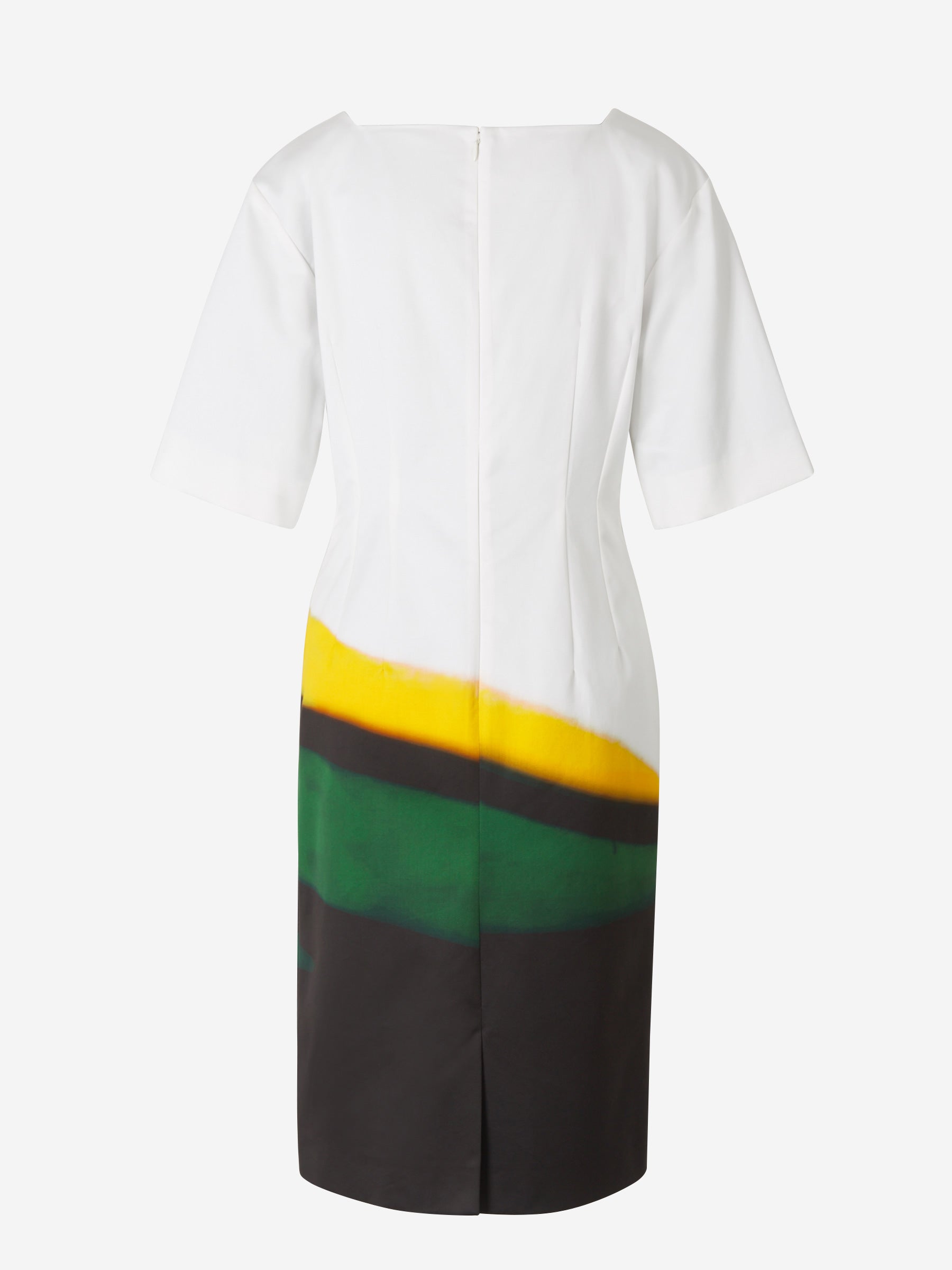 Outlet online Dries Van Noten Mujer Vestido Raso Estampado color Multicolor sku 731-005091 01 - Foto 2