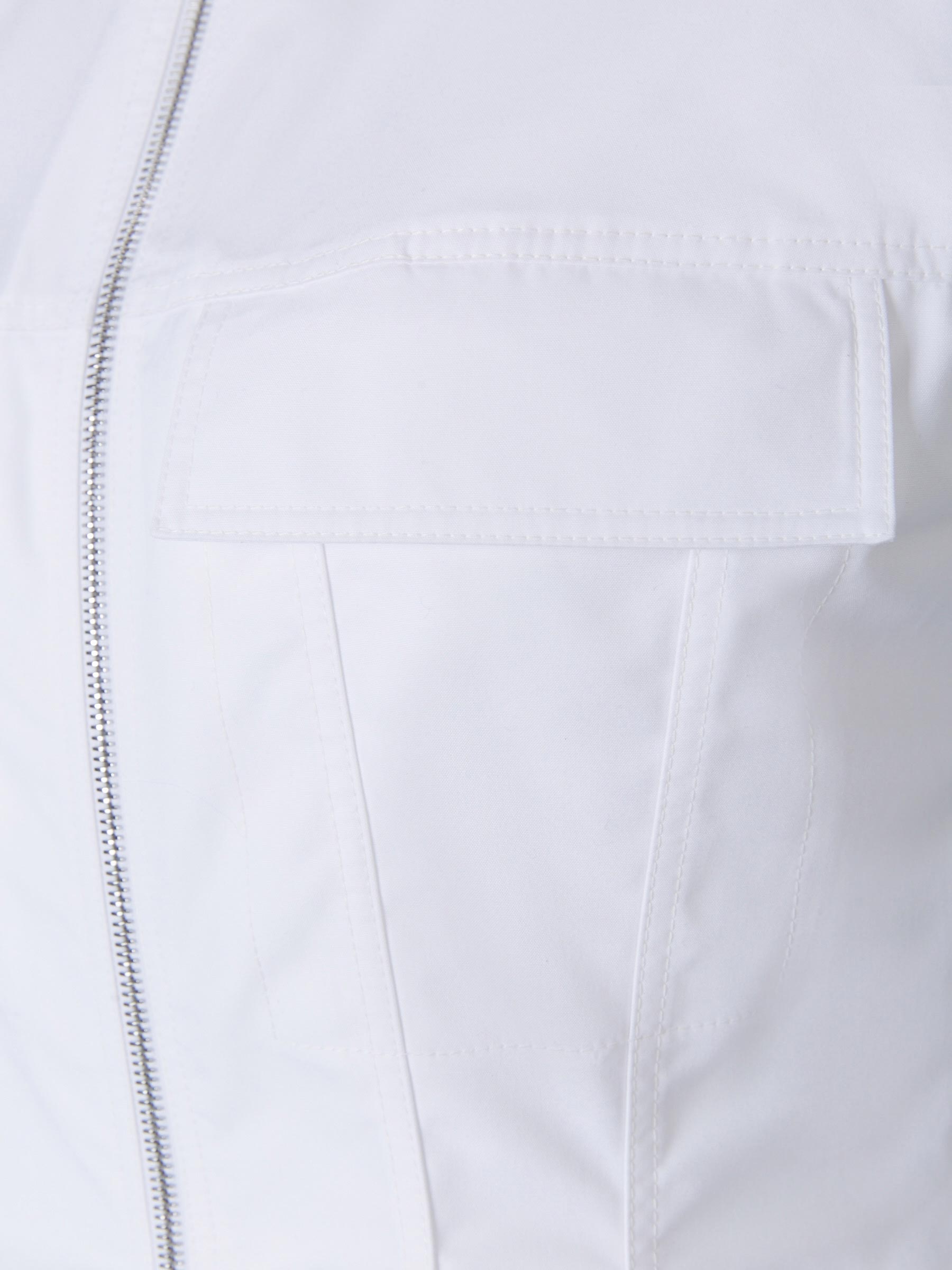 Outlet online Givenchy Mujer Vestido Volantes Algodón color Blanco sku 731-005485 01 - Foto 4