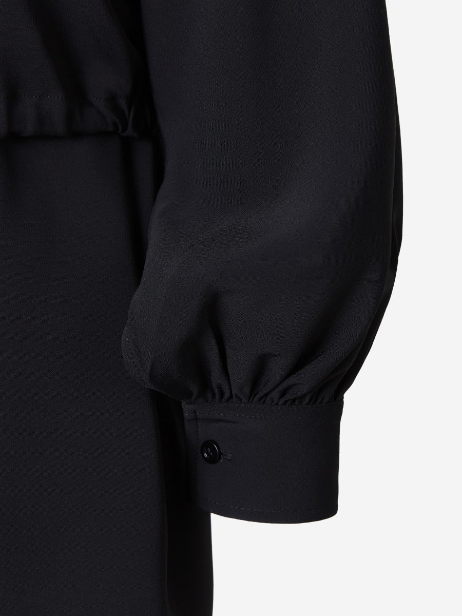 Ami Paris Vestido Liquid Cady color Negro sku 731-005559 01 - Foto 4