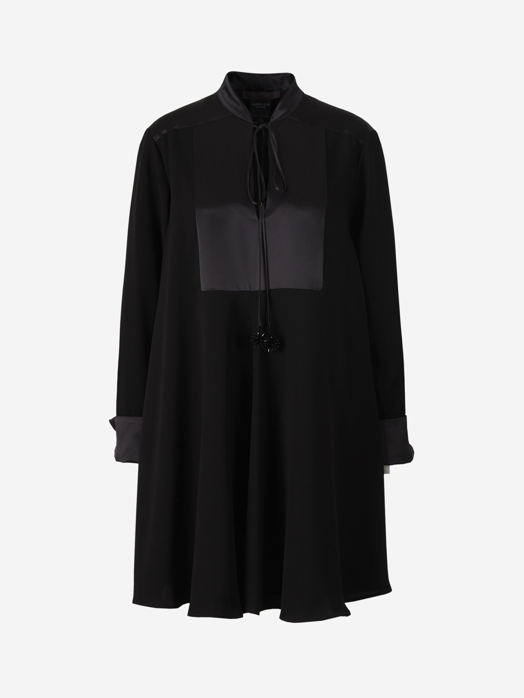 Max Mara Vestido Molo Mini color Negro sku 731-005563 01 - Foto 1