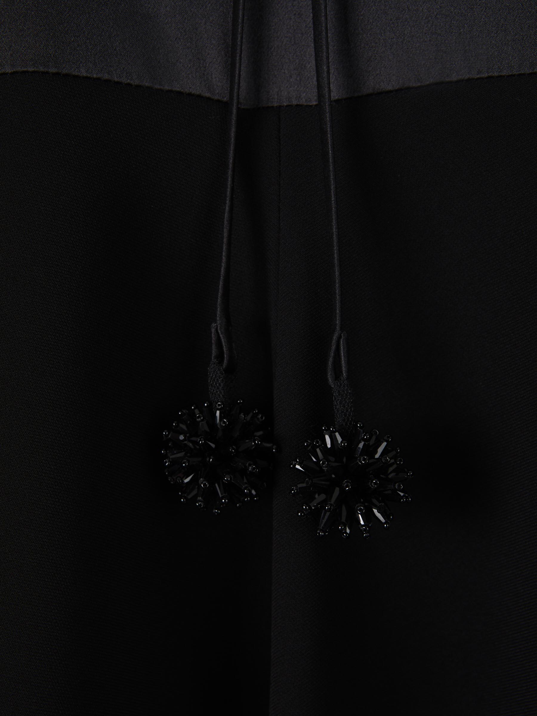 Max Mara Vestido Molo Mini color Negro sku 731-005563 01 - Foto 4