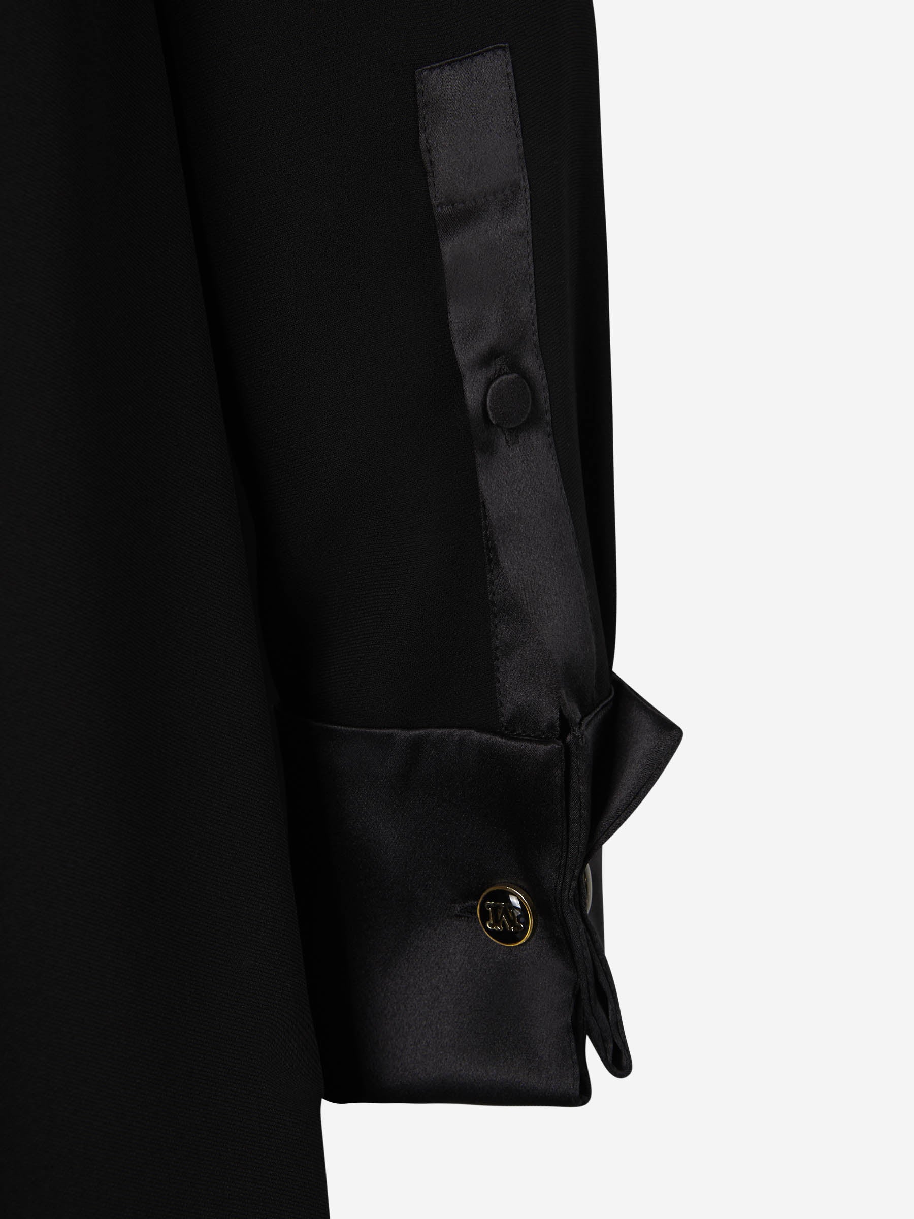 Max Mara Vestido Molo Mini color Negro sku 731-005563 01 - Foto 5