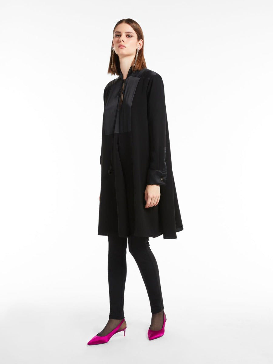 Max Mara Vestido Molo Mini color Negro sku 731-005563 01 - Foto 6