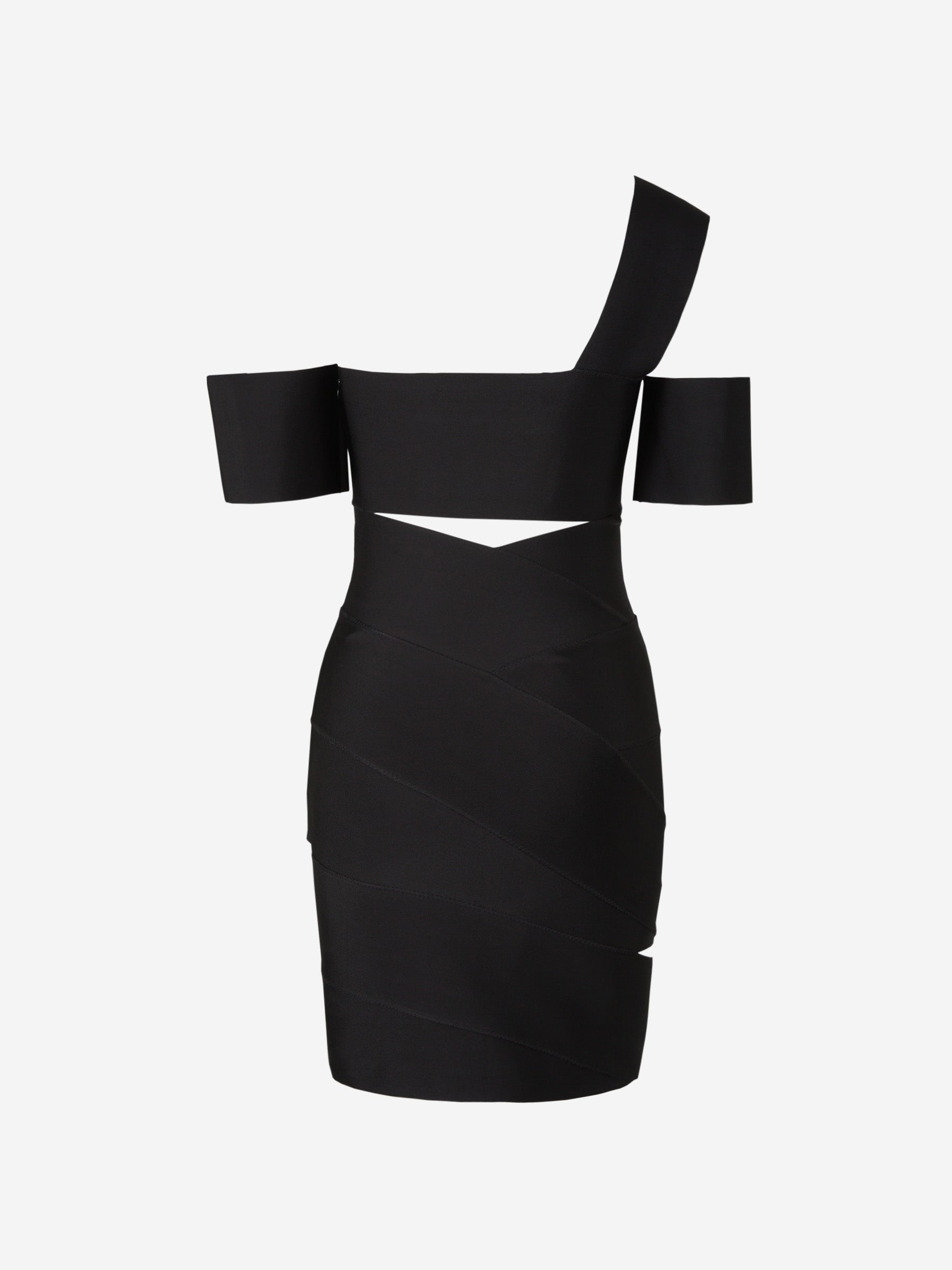 Alexander McQueen Vestido Bandage color Negro sku 731-005617 01 - Foto 2