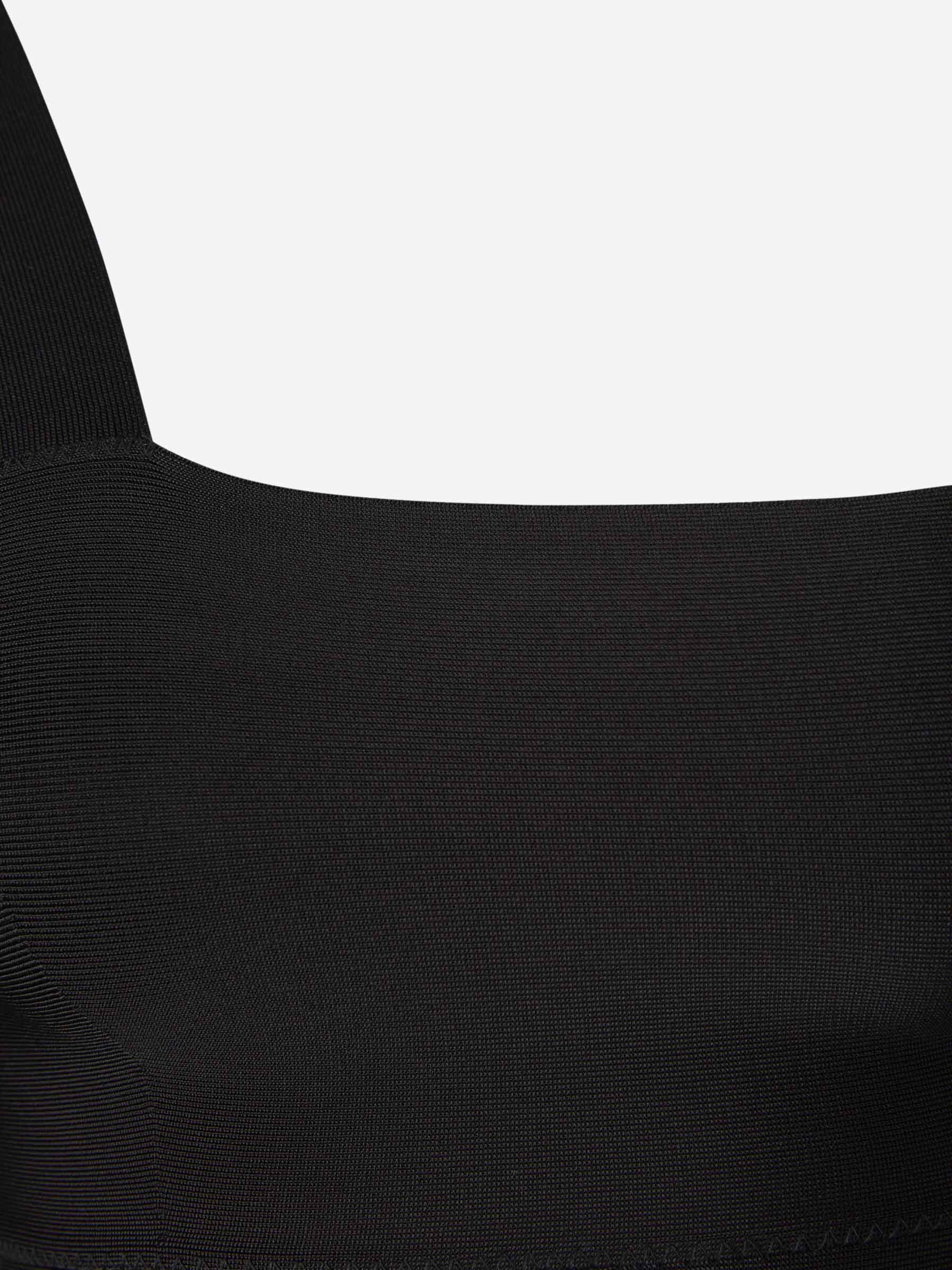 Alexander McQueen Vestido Bandage color Negro sku 731-005617 01 - Foto 3