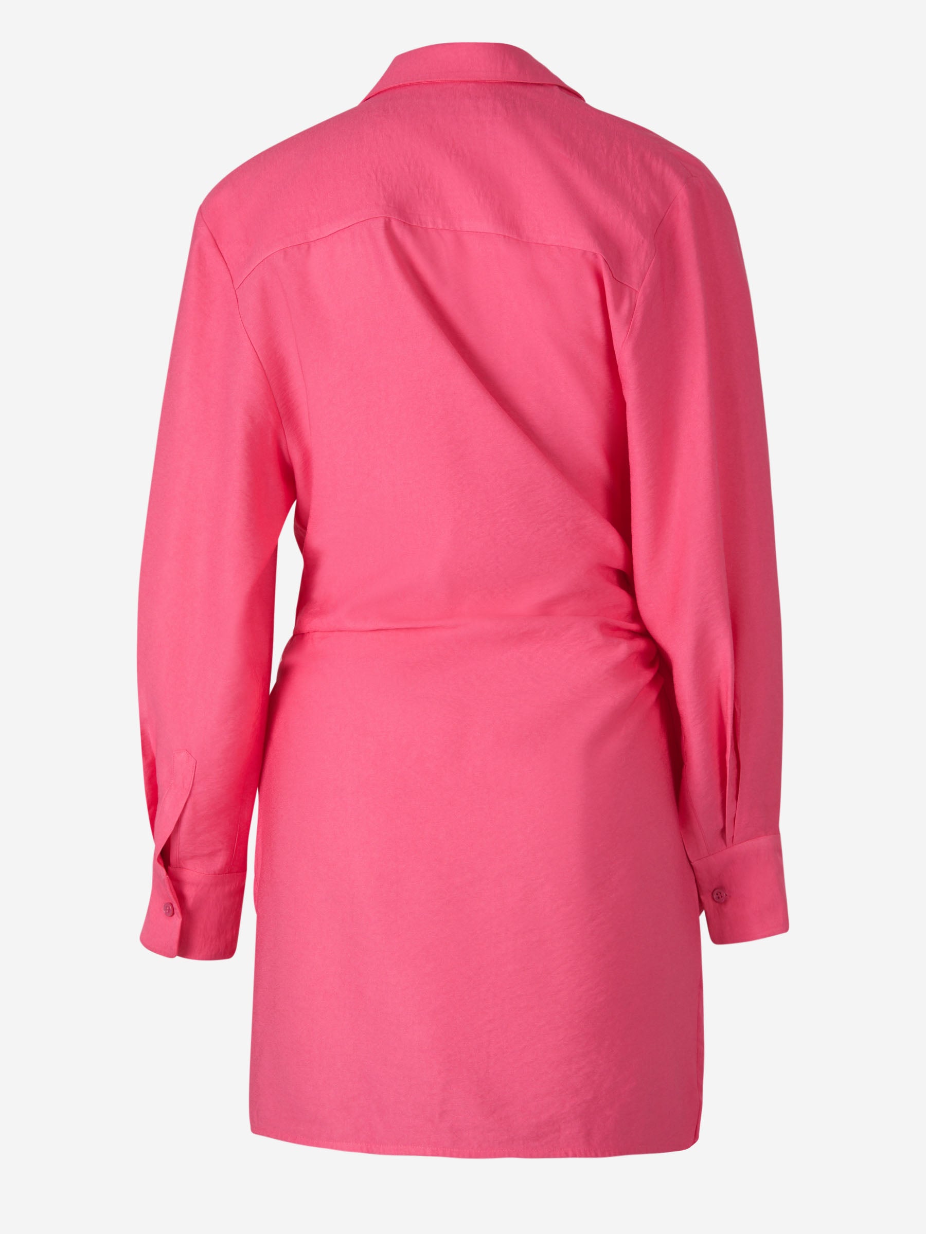 Jacquemus Vestido La Robe Bahia color Fucsia sku 731-005706 01 - Foto 2