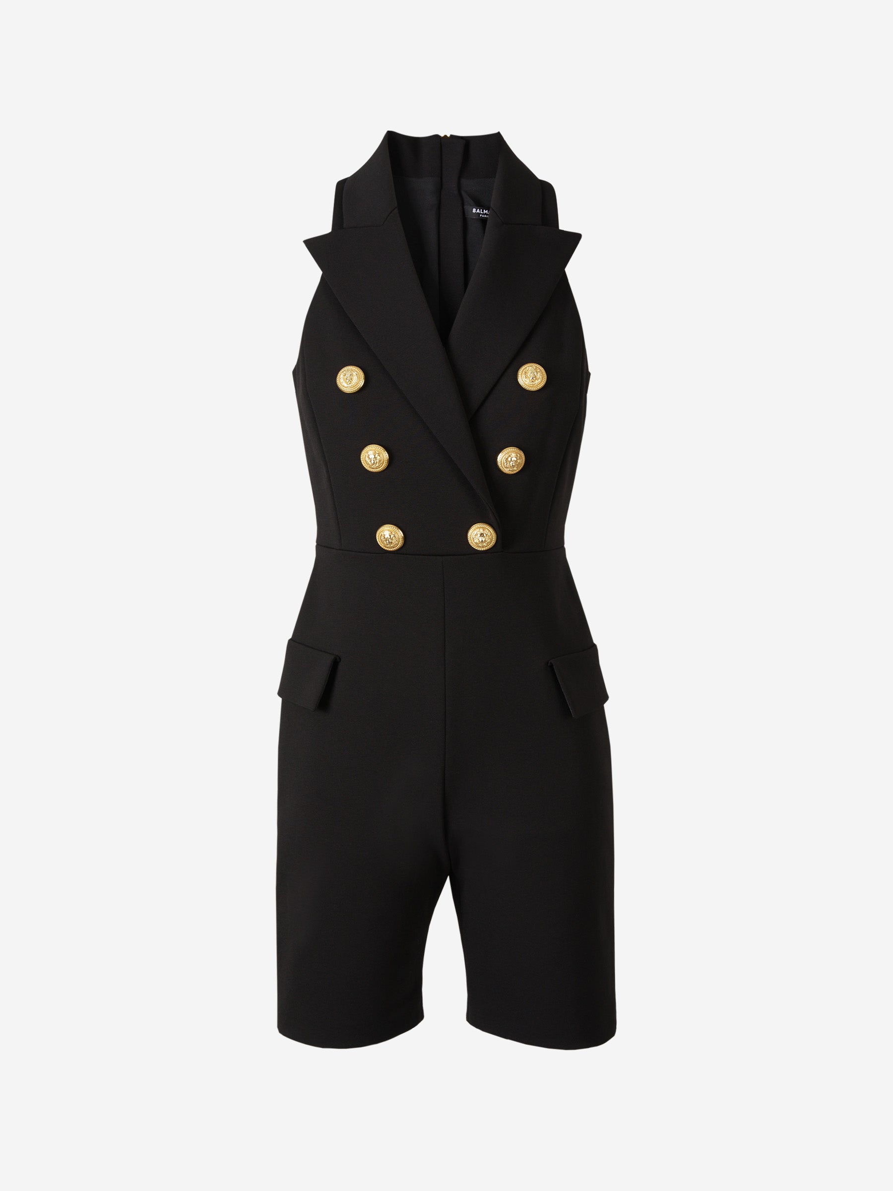 Outlet online Balmain Mujer Mono Doble Botonadura color Negro sku 731-005732 01 - Foto 1