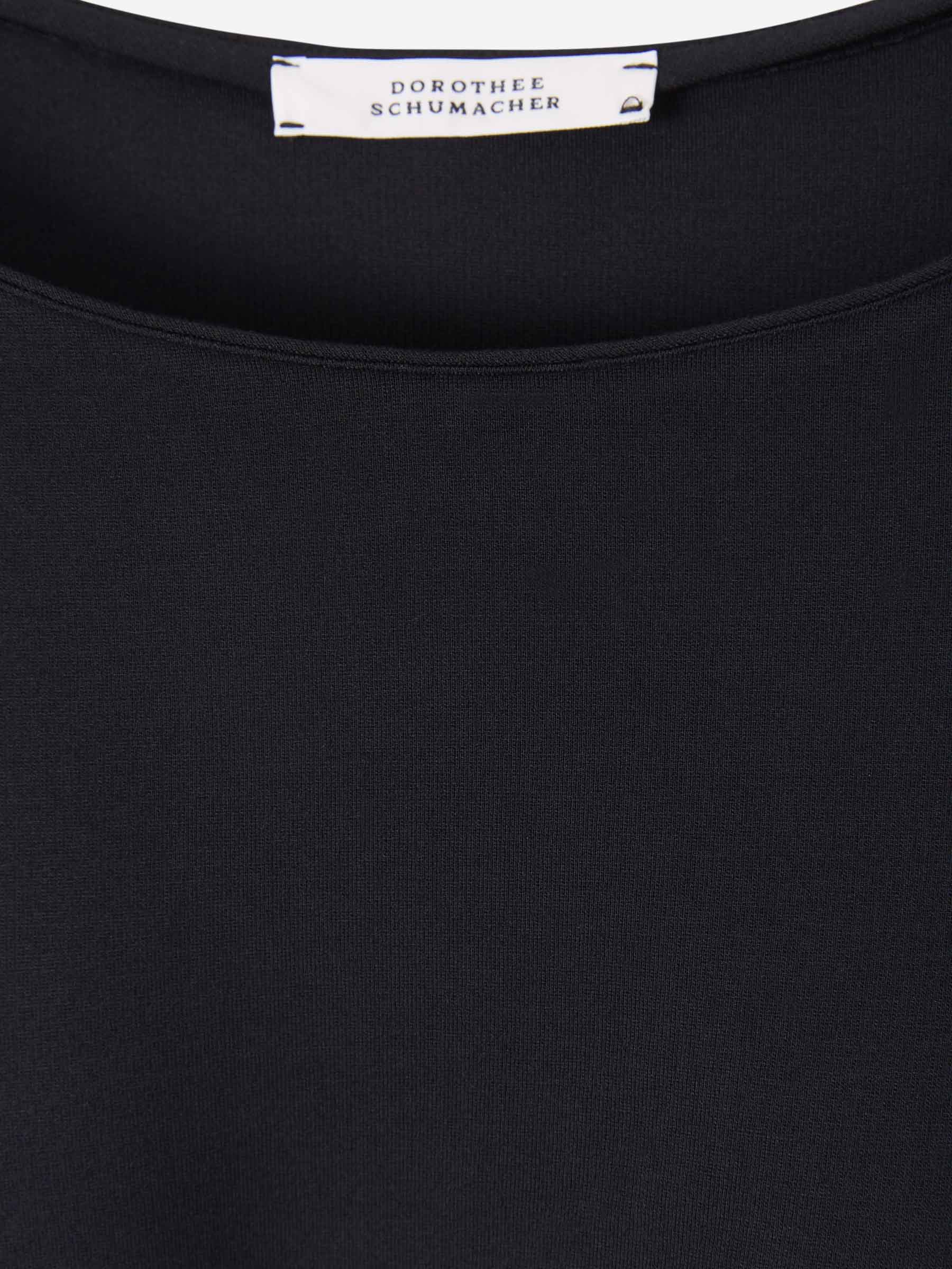 Outlet online Dorothee Schumacher Mujer Vestido City Allure color Negro sku 732-000957 01 - Foto 3