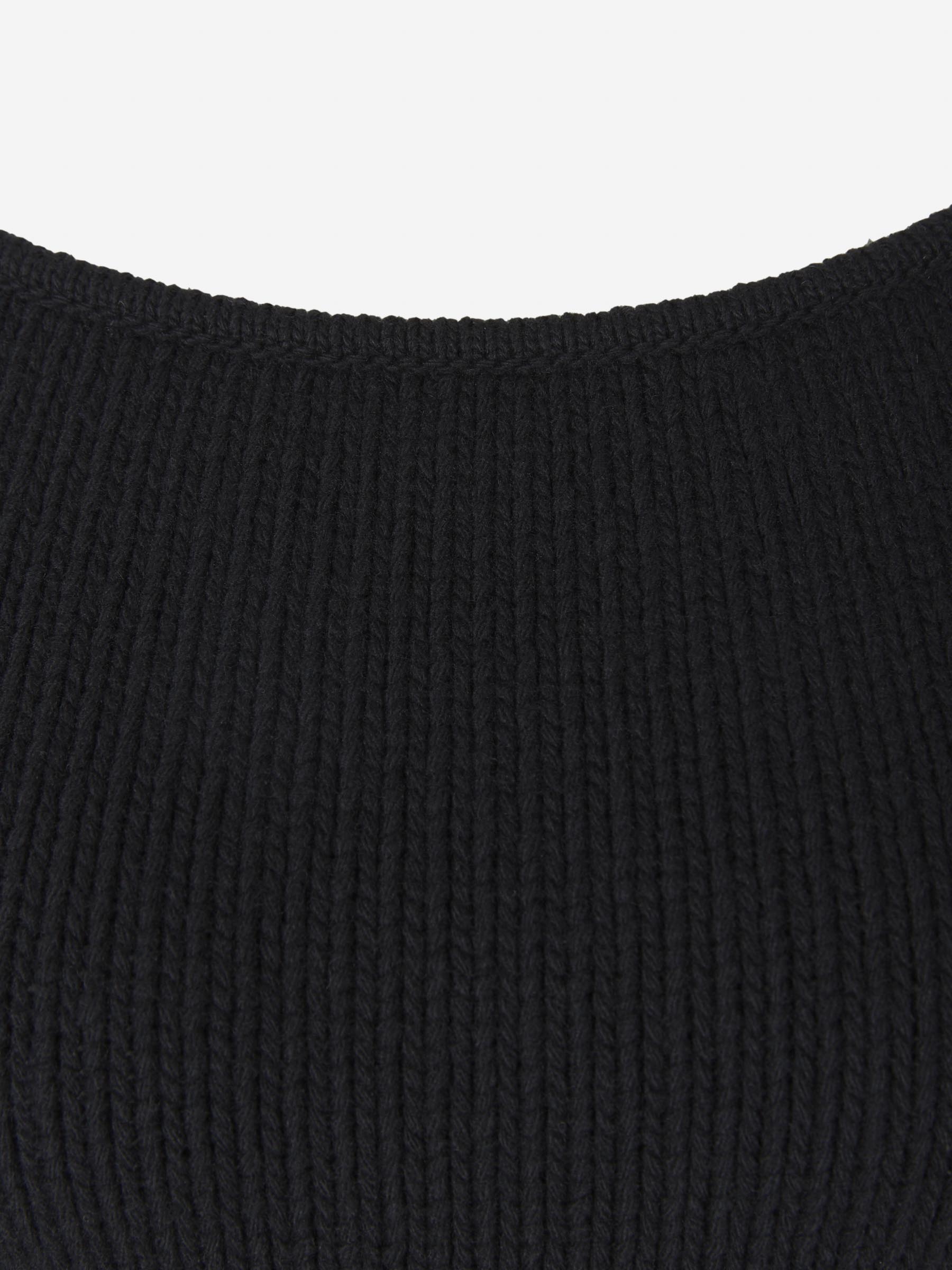 Outlet online Chloé Mujer Vestido Punto Bardot color Negro sku 732-001019 01 - Foto 3