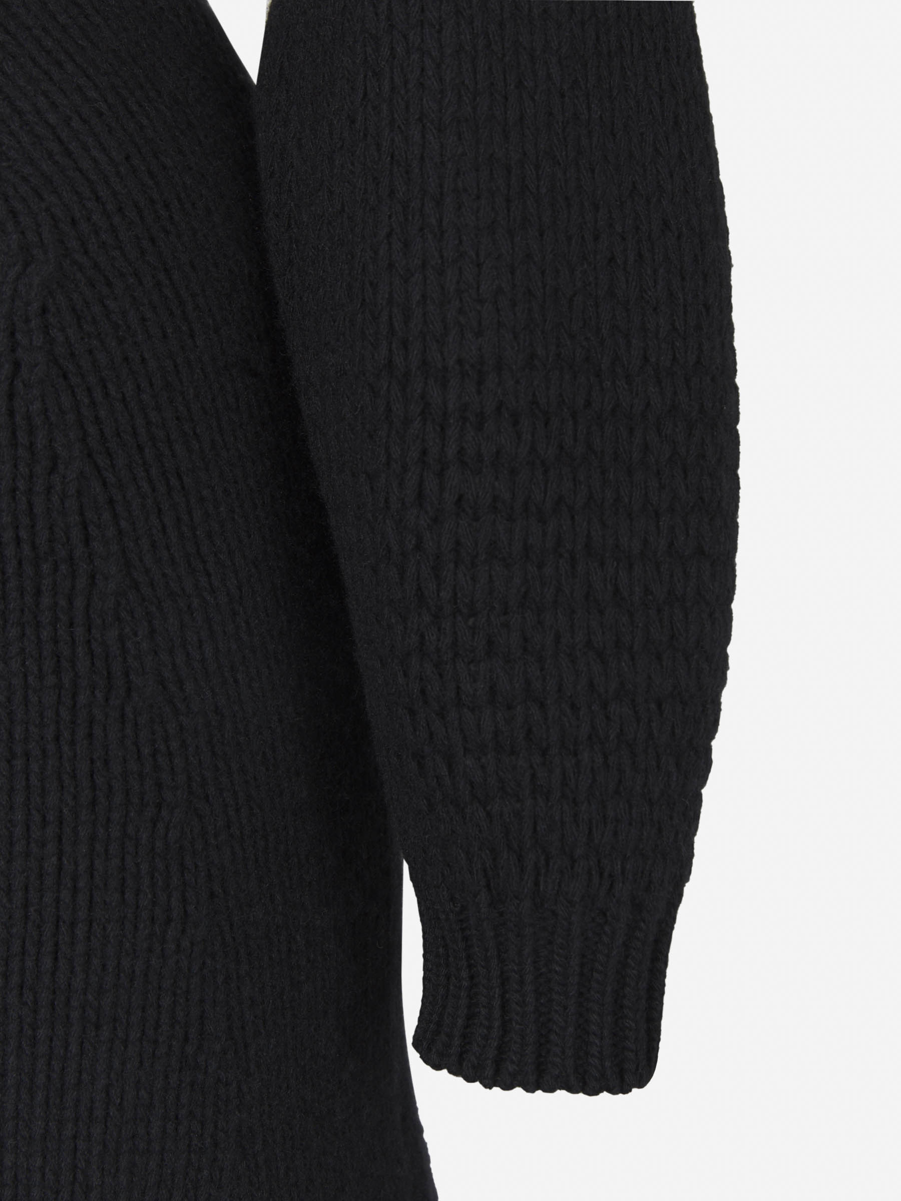 Outlet online Chloé Mujer Vestido Punto Bardot color Negro sku 732-001019 01 - Foto 4