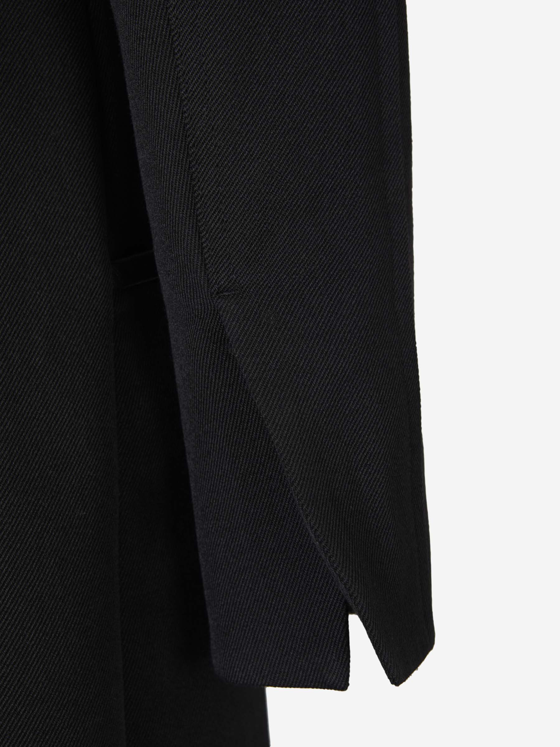 Victoria Beckham Abrigo Ribetes Contraste color Negro sku 732-001037 01 - Foto 5