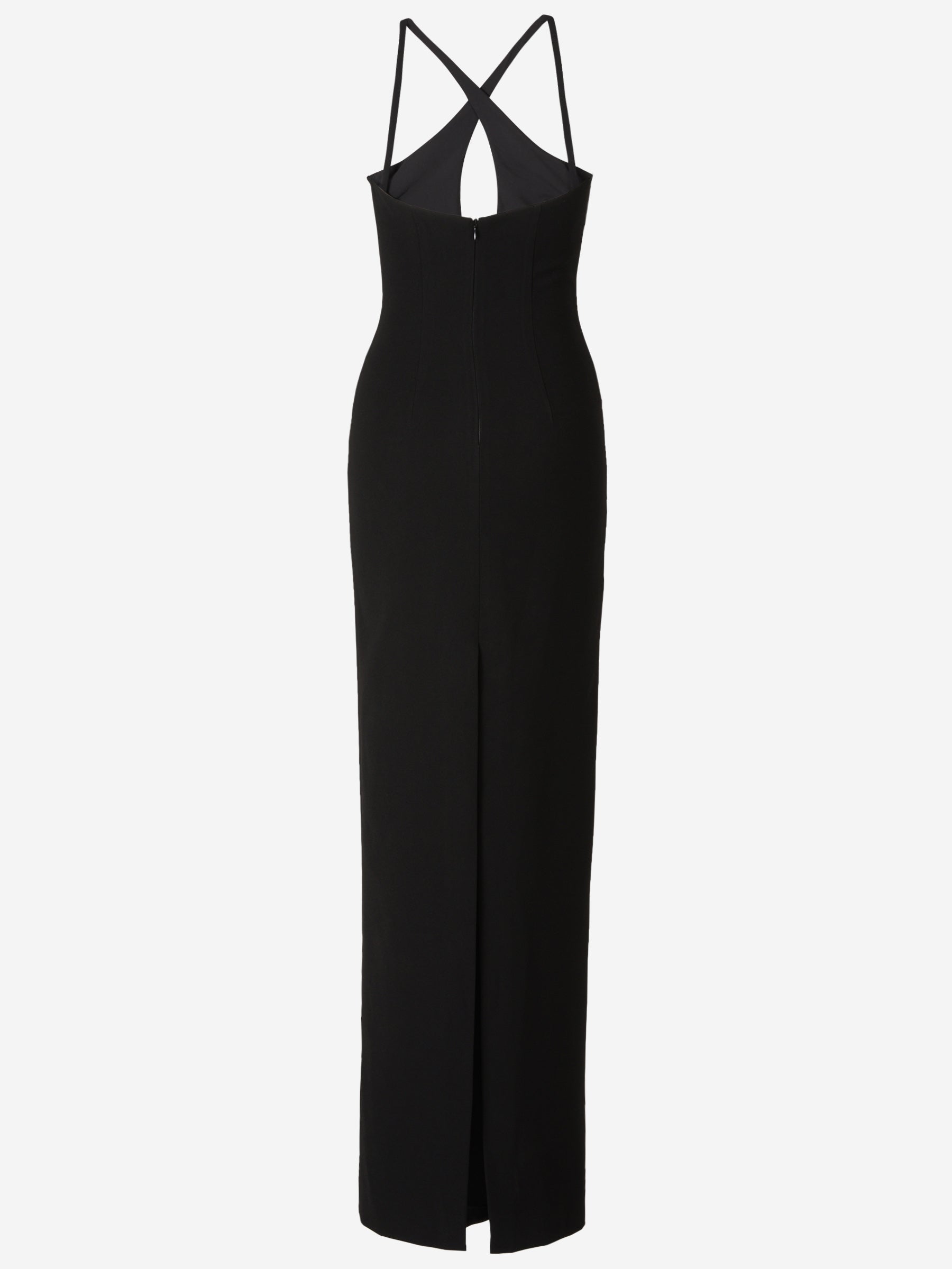 Outlet online Mônot Mujer Vestido Diseño Asimétrico color Negro sku 732-001063 01 - Foto 2