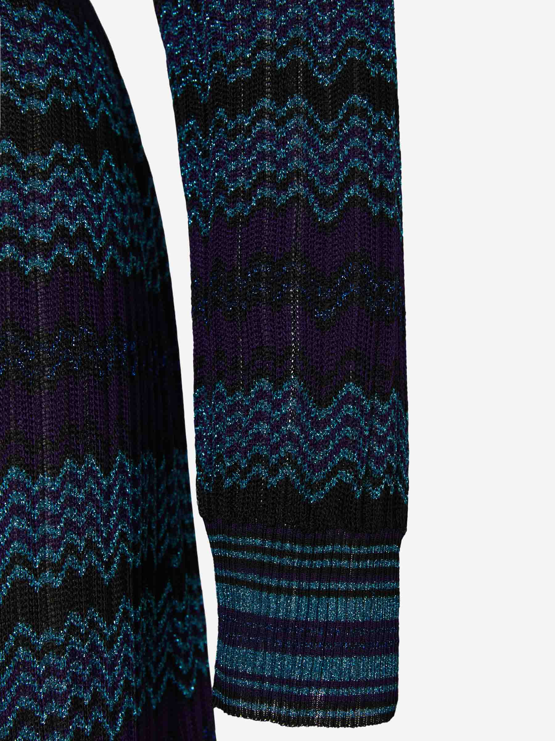 Missoni Cárdigan Motivo Zig-Zag color Multicolor sku 732-001138 01 - Foto 4