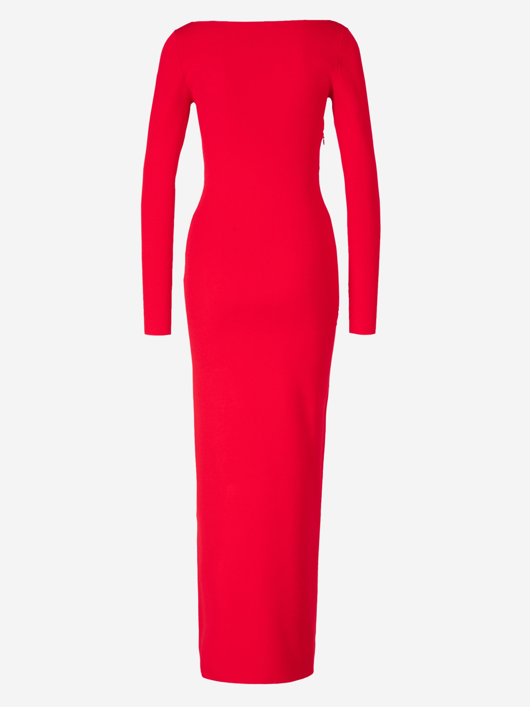 Outlet online Roland Mouret Mujer Vestido Punto Maxi color Rojo sku 732-001243 01 - Foto 2