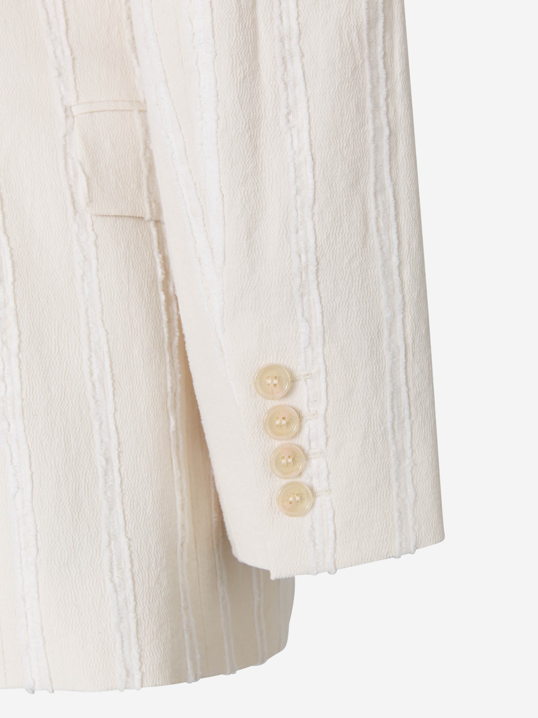 Acne Studios Chaqueta Traje Cinturón color Beis sku 741-001724 01 - Foto 5