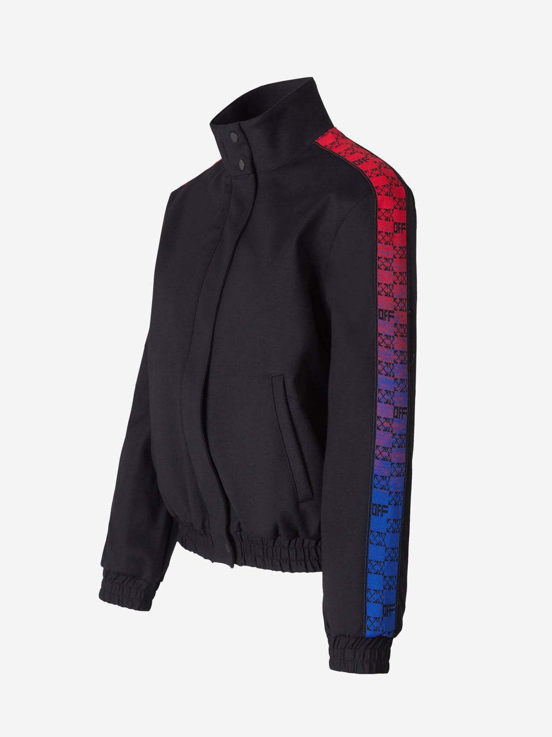 Off-White Chaqueta Chándal Monograma color Negro sku 741-001726 01 - Foto 2