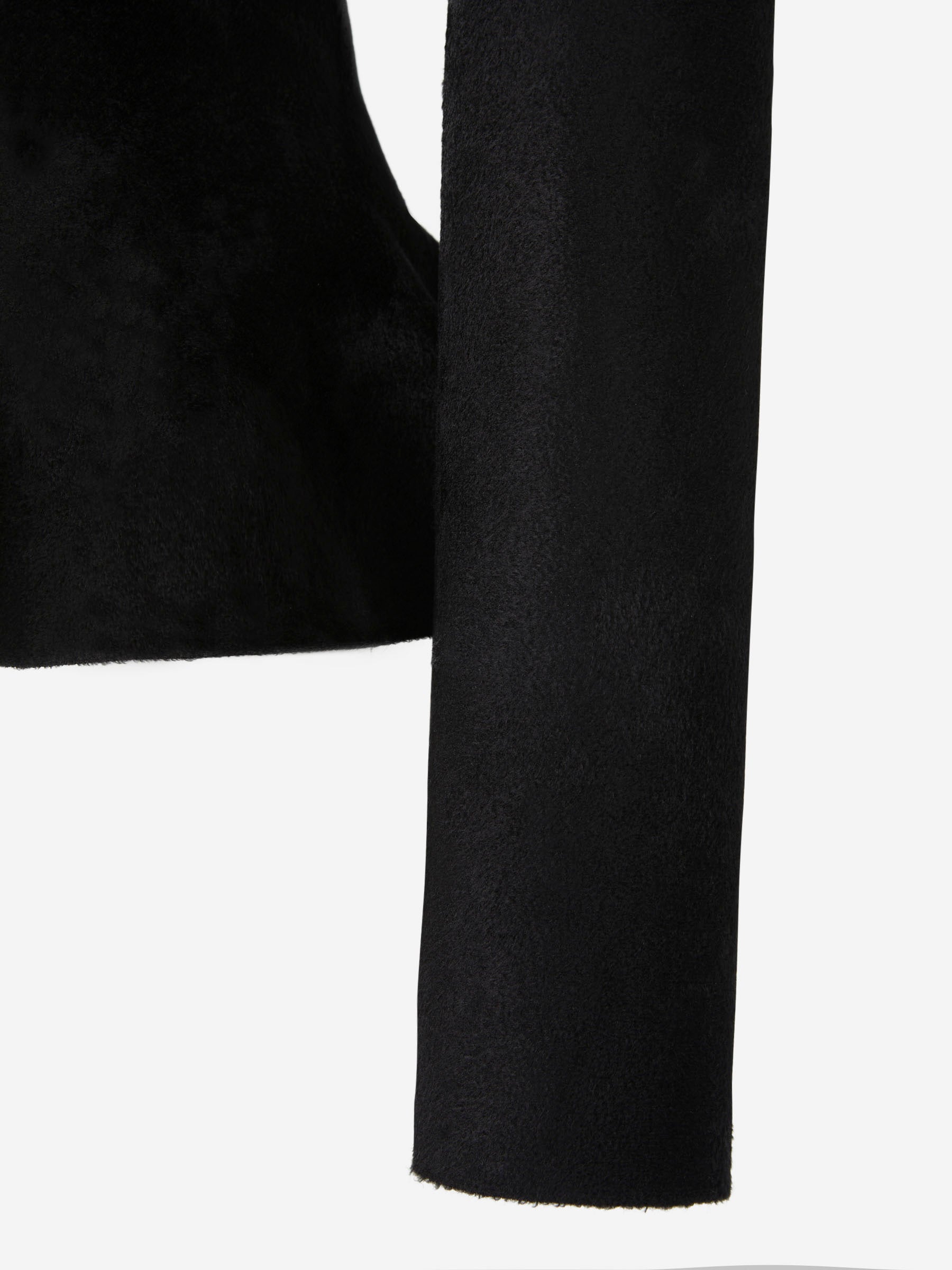 Alaïa Cárdigan Peplúm Terciopelo color Negro sku 741-001784 01 - Foto 4