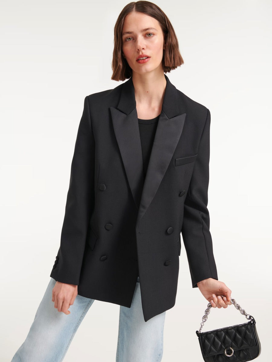 Dorothee Schumacher Blazer Refreshing Ambition color Negro sku 741-001807 01 - Foto 6