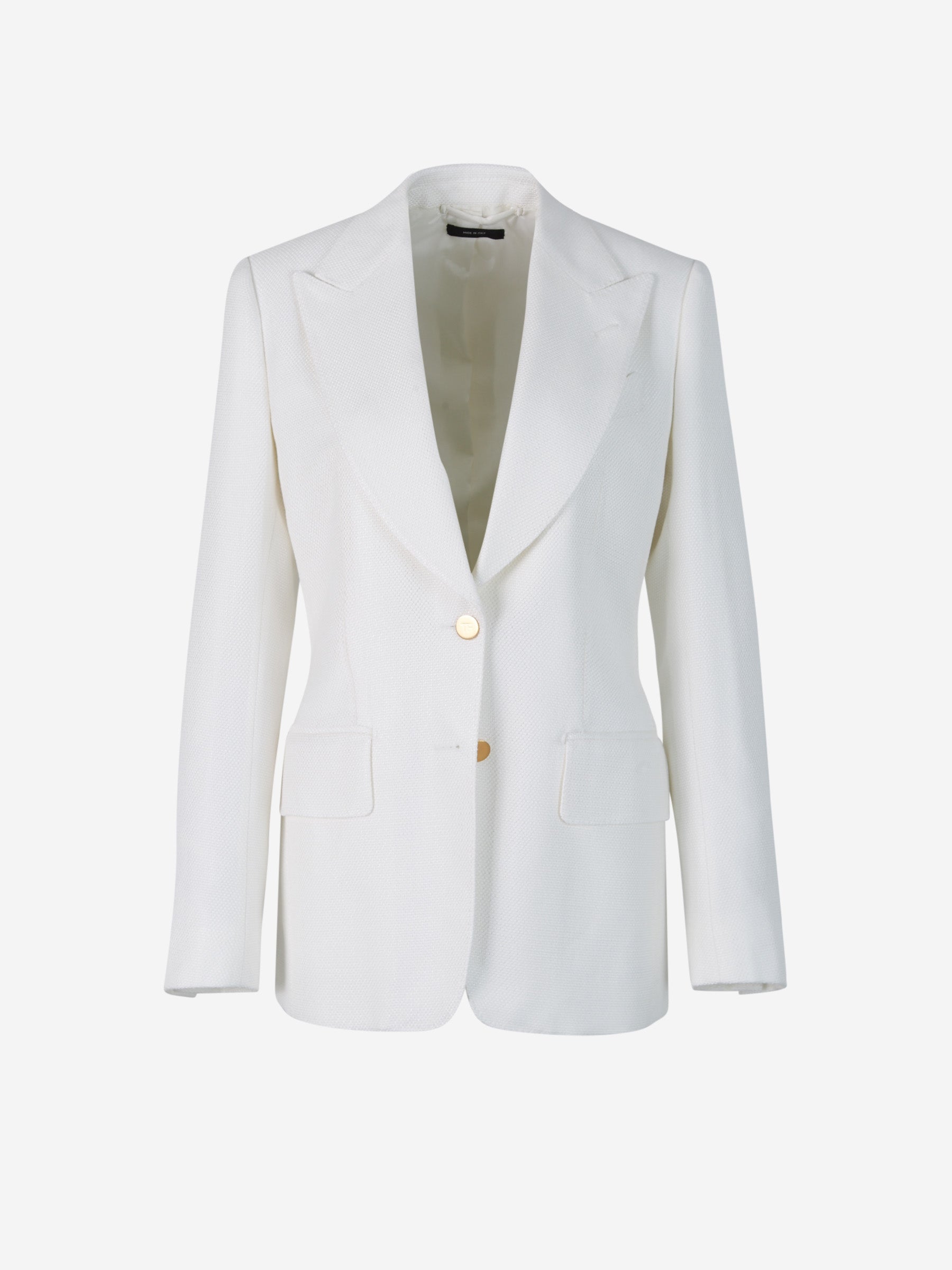 Tom Ford Blazer Sastrería Hopsack color Marfil sku 741-001816 01 - Foto 1