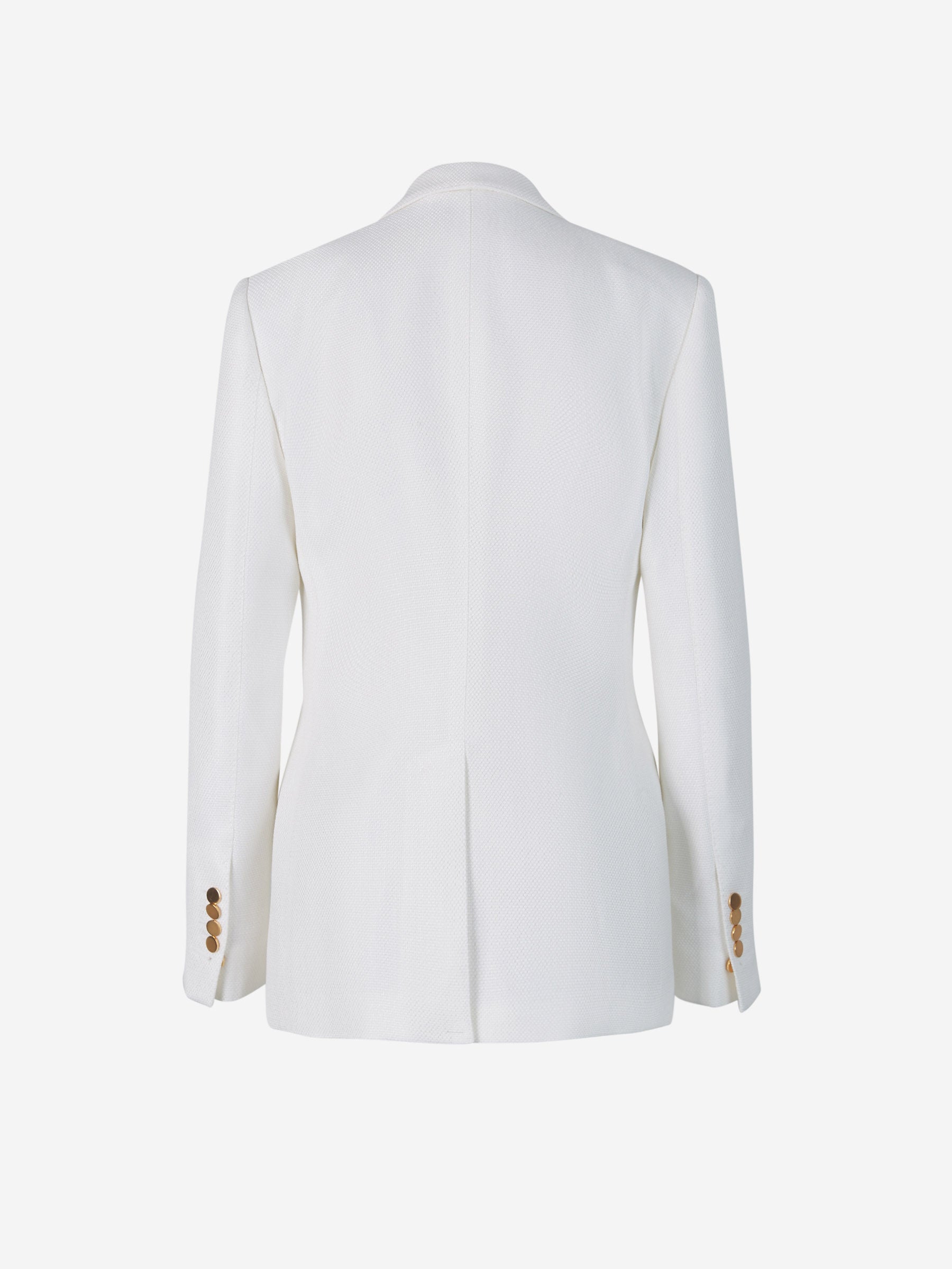 Tom Ford Blazer Sastrería Hopsack color Marfil sku 741-001816 01 - Foto 2