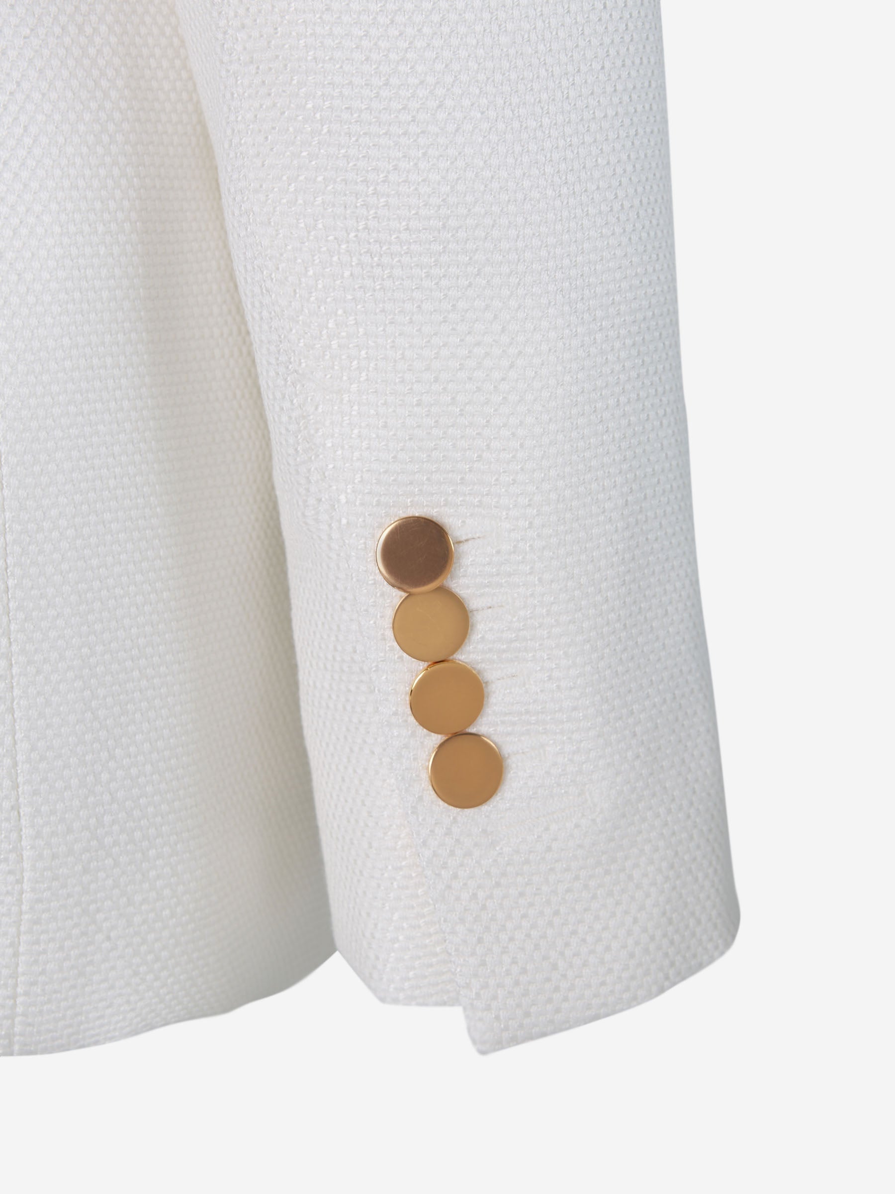 Tom Ford Blazer Sastrería Hopsack color Marfil sku 741-001816 01 - Foto 5