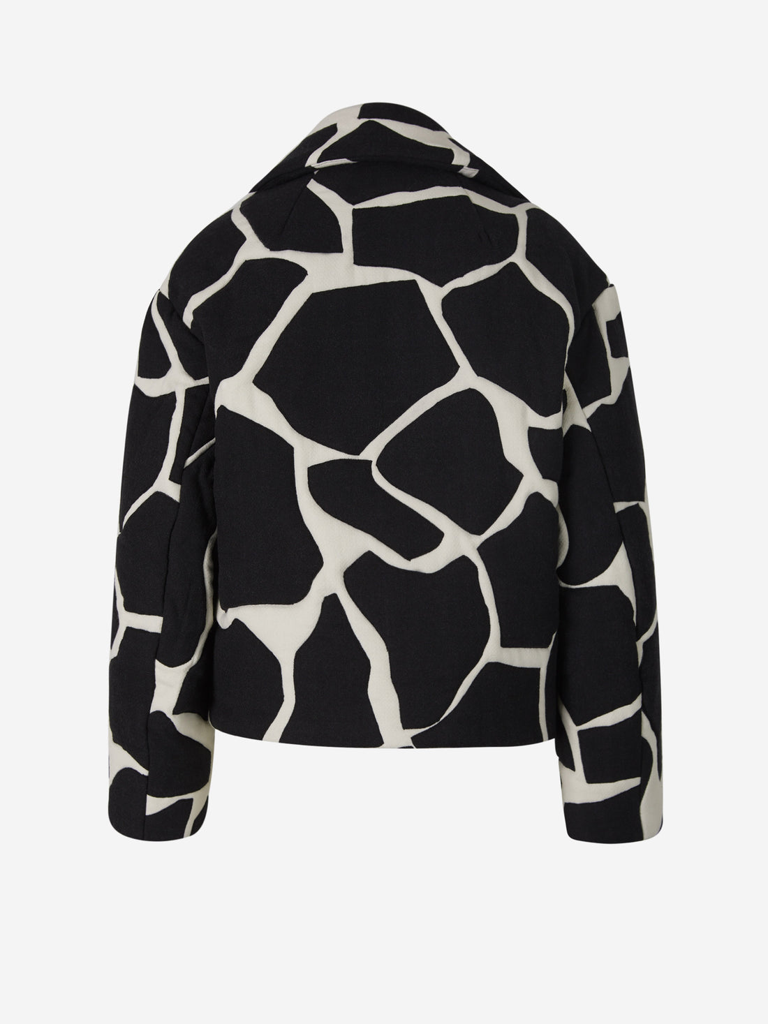 Dries Van Noten Abrigo Estampado Lana color Negro sku 741-001821 01 - Foto 2