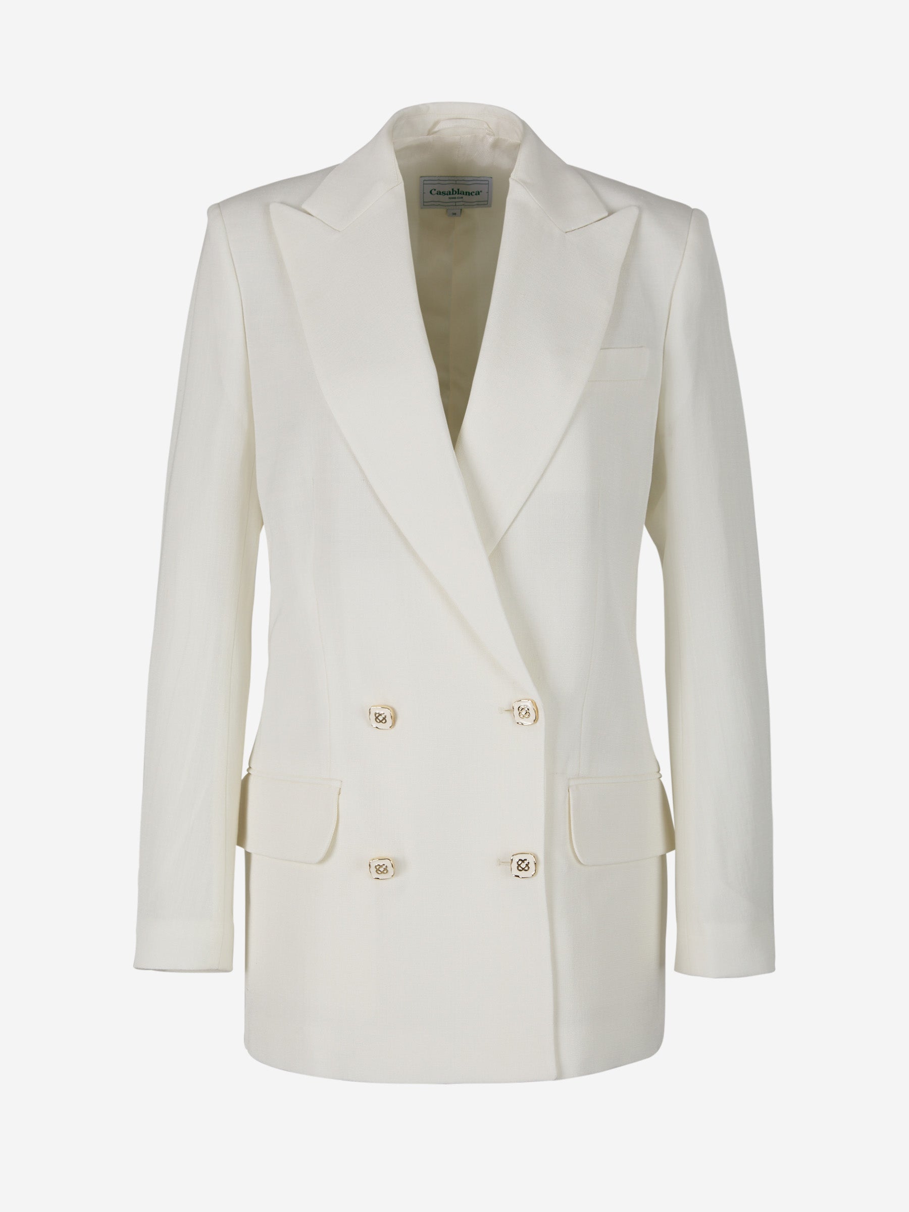 Casablanca Blazer Seda Y Viscosa color Blanco sku 741-001838 01 - Foto 1