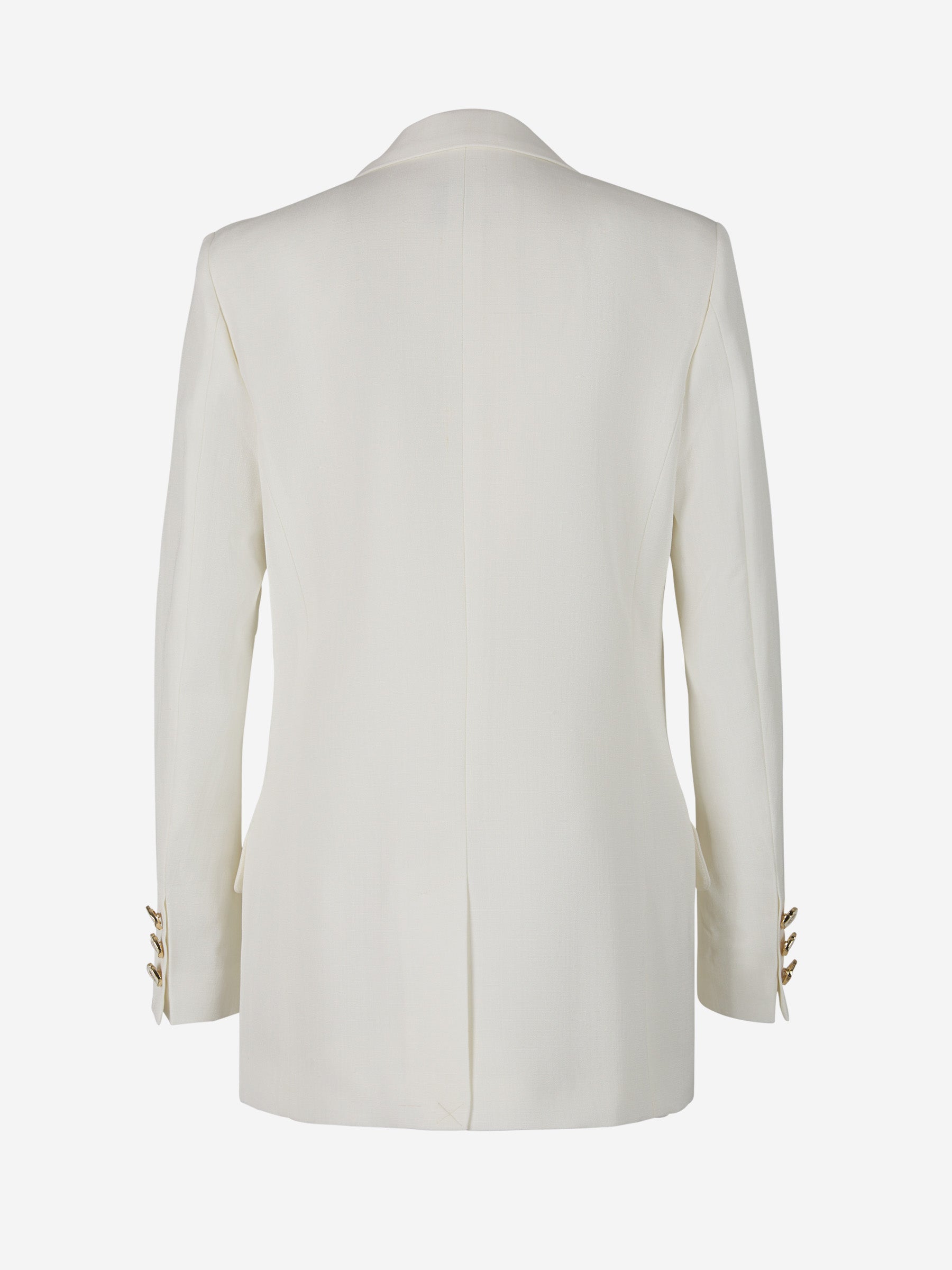 Casablanca Blazer Seda Y Viscosa color Blanco sku 741-001838 01 - Foto 2