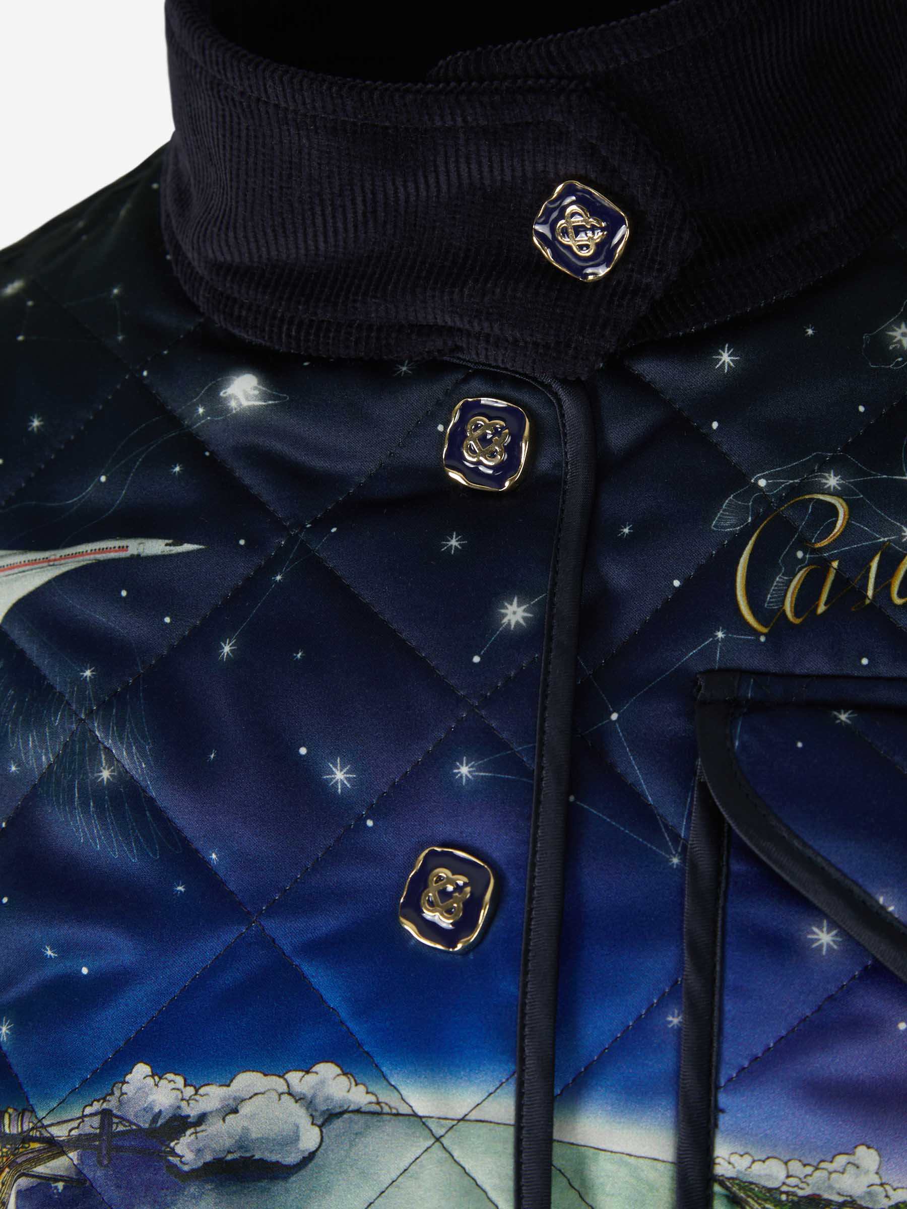 Casablanca Chaqueta Vol De Nuit color Azul Noche sku 741-001841 01 - Foto 3