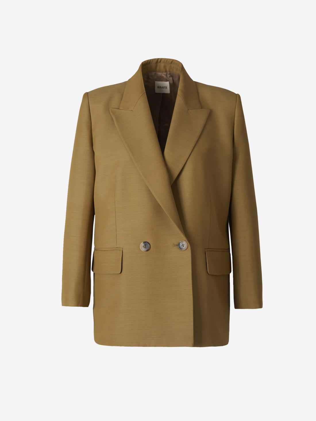 Khaite Blazer Mayley Lana color Verde Militar sku 741-001844 01 - Foto 1