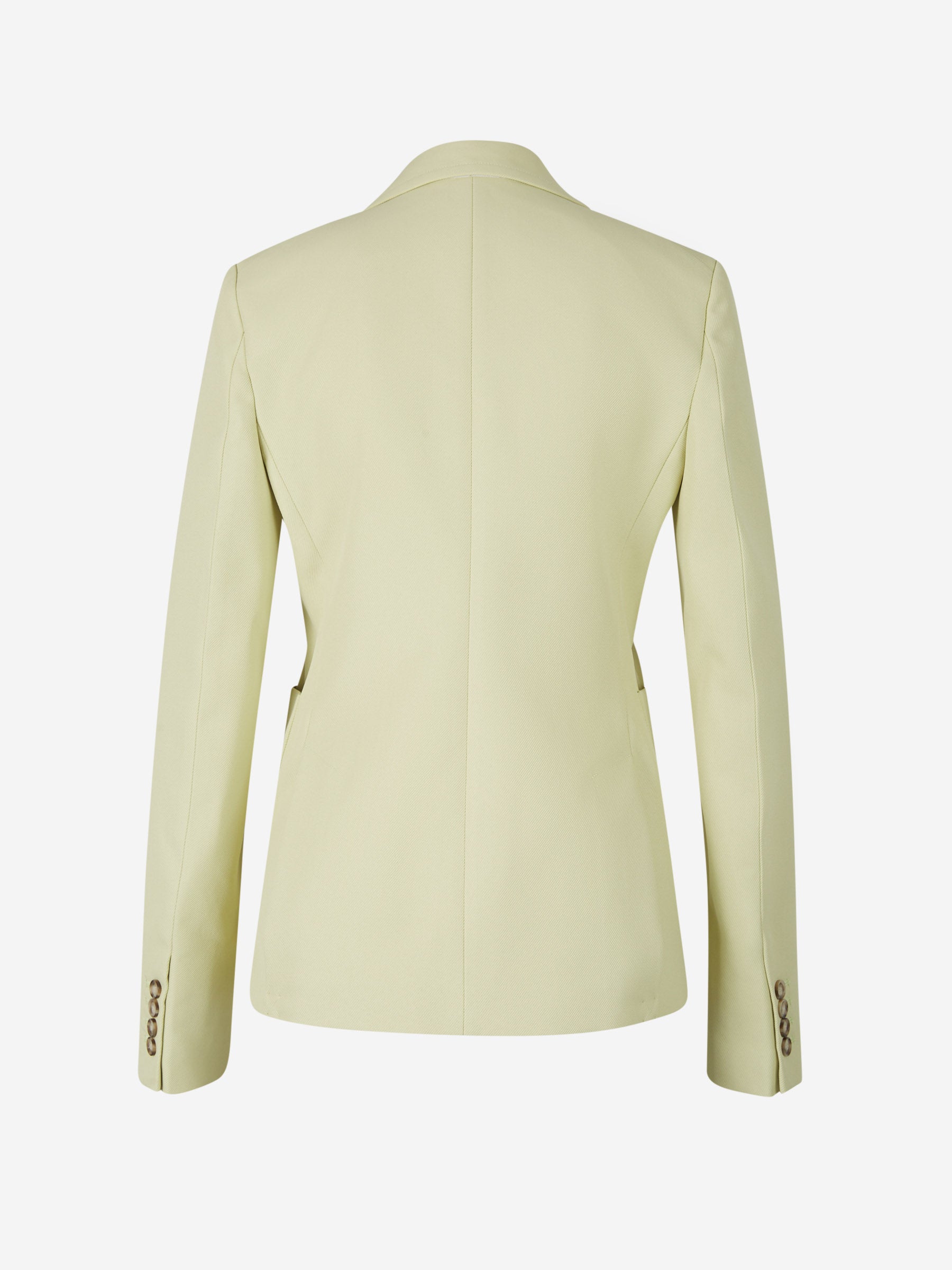 Victoria Beckham Blazer Diseño Estructurado color Amarillo sku 741-001917 01 - Foto 2