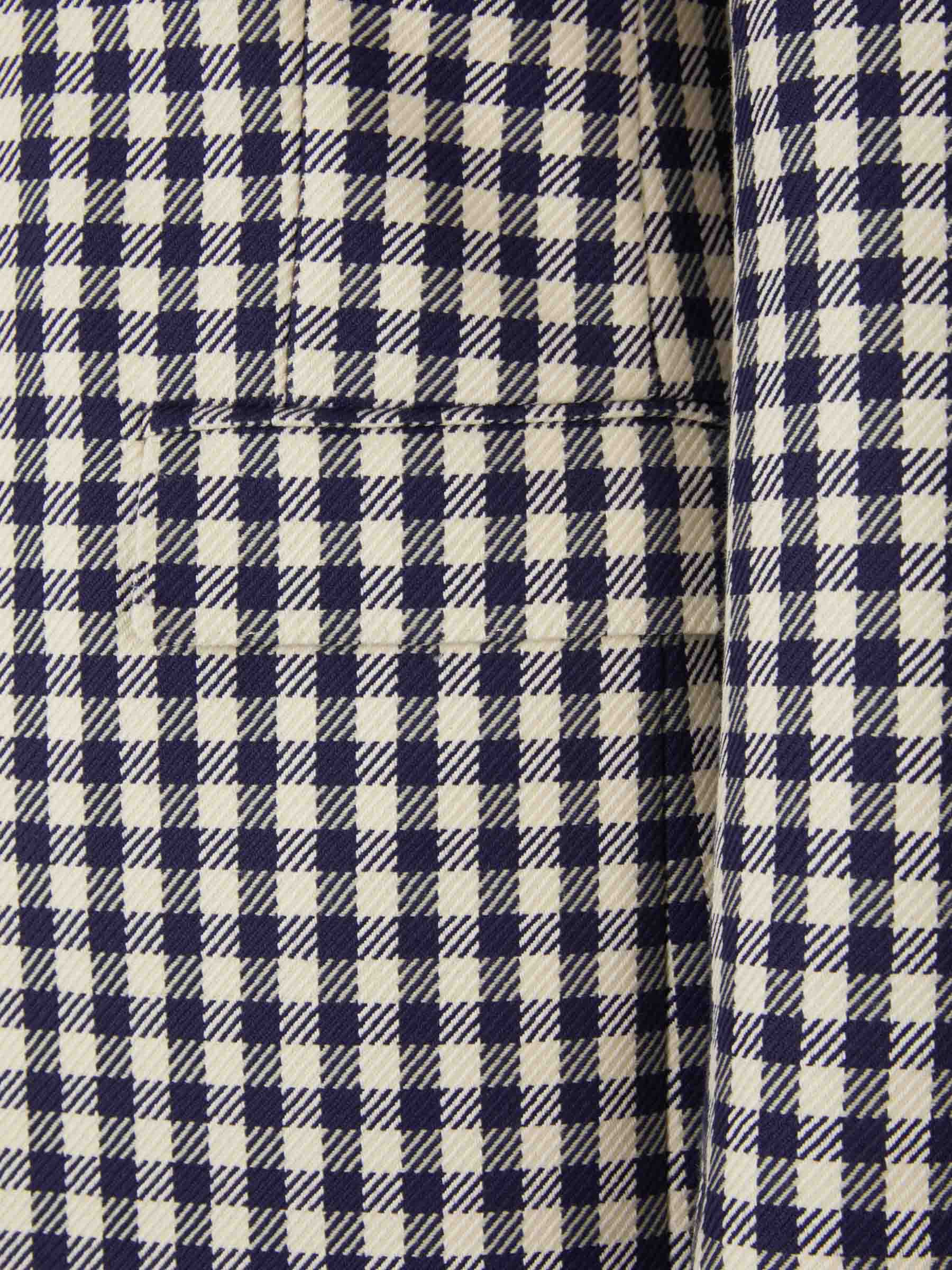 Ami Paris Blazer Motivo Cuadros color Negro sku 741-001919 01 - Foto 4