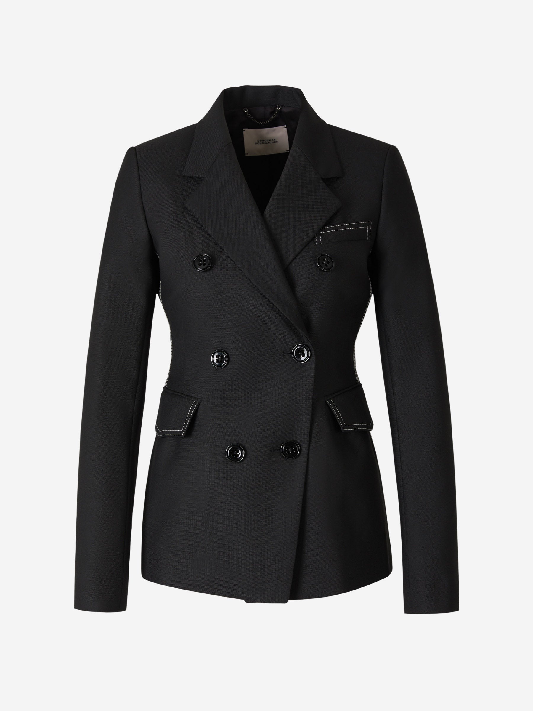 Dorothee Schumacher Blazer Doble Botonadura color Negro sku 741-001925 01 - Foto 1