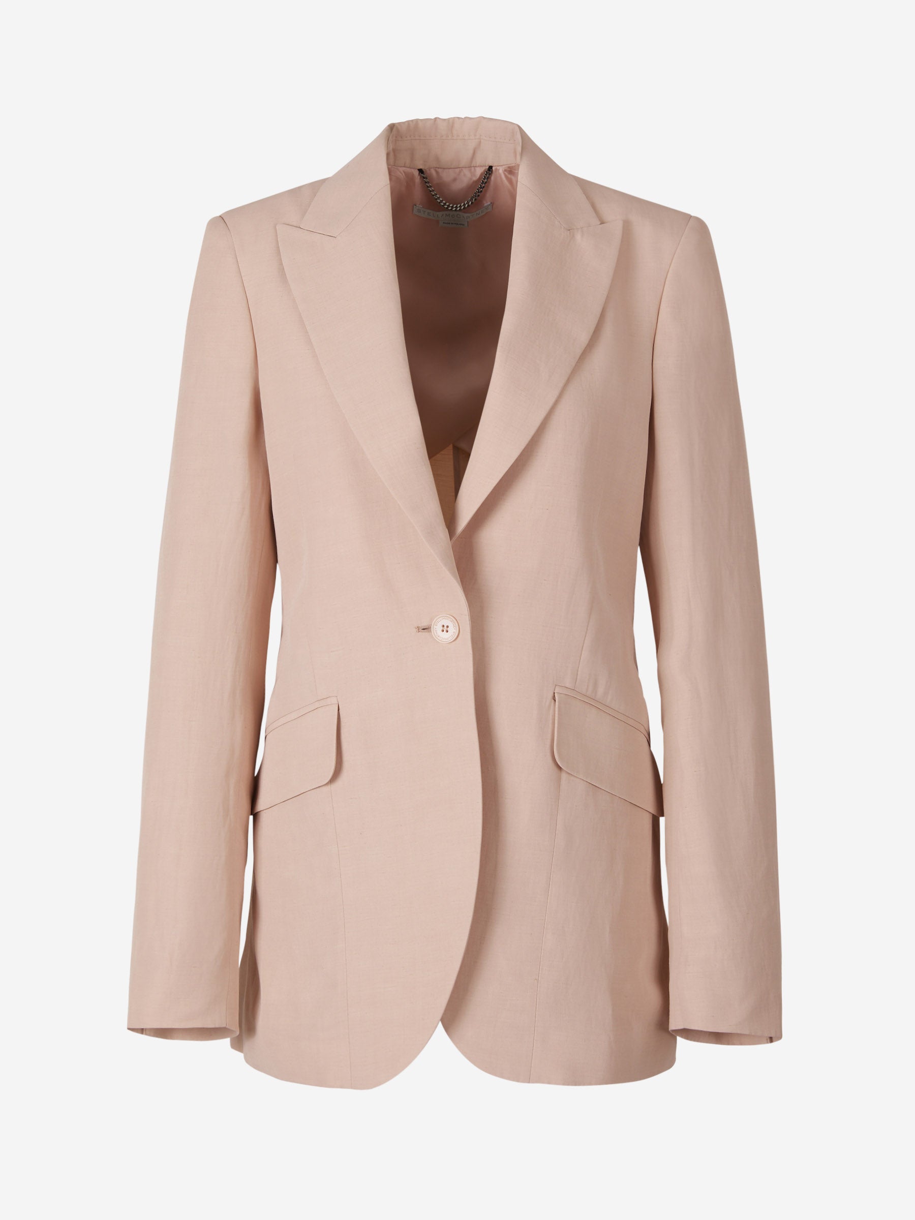 Stella McCartney Blazer Fluido color Rosa Claro sku 741-001927 01 - Foto 1
