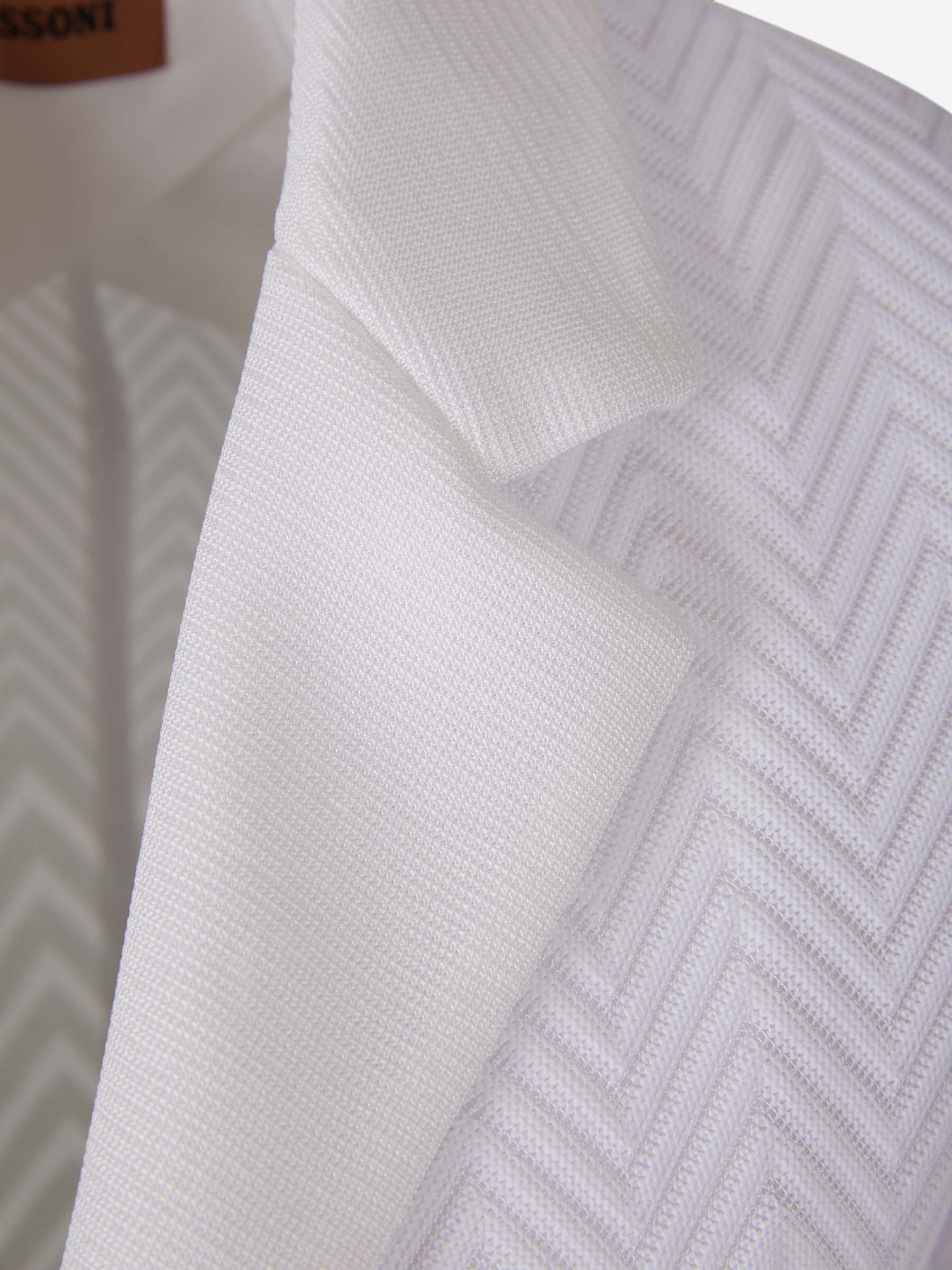 Missoni Blazer Zig Zag Tonal color Blanco sku 741-001936 01 - Foto 3