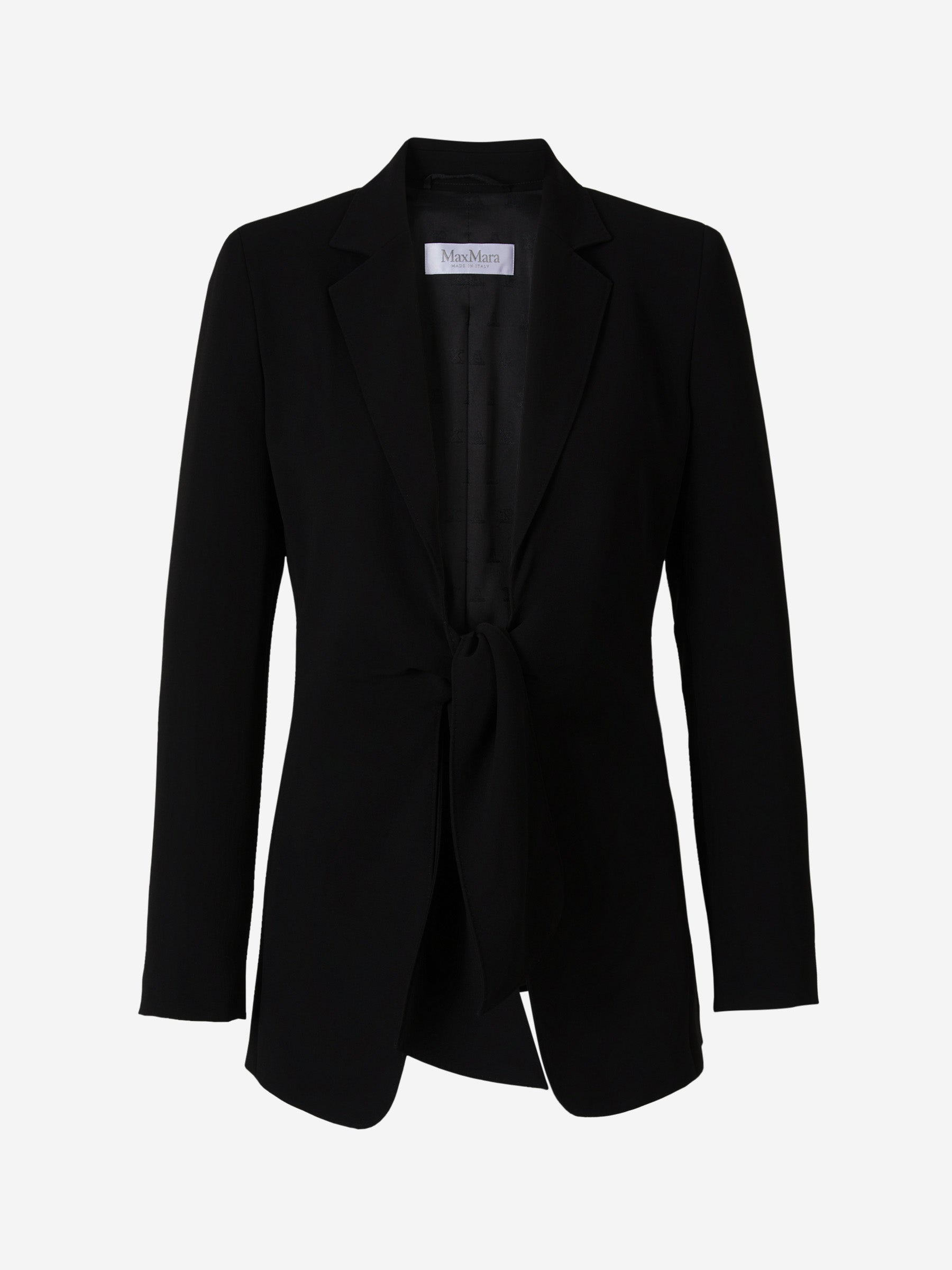 Max Mara Blazer Detalle Nudo color Negro sku 741-002044 01 - Foto 1