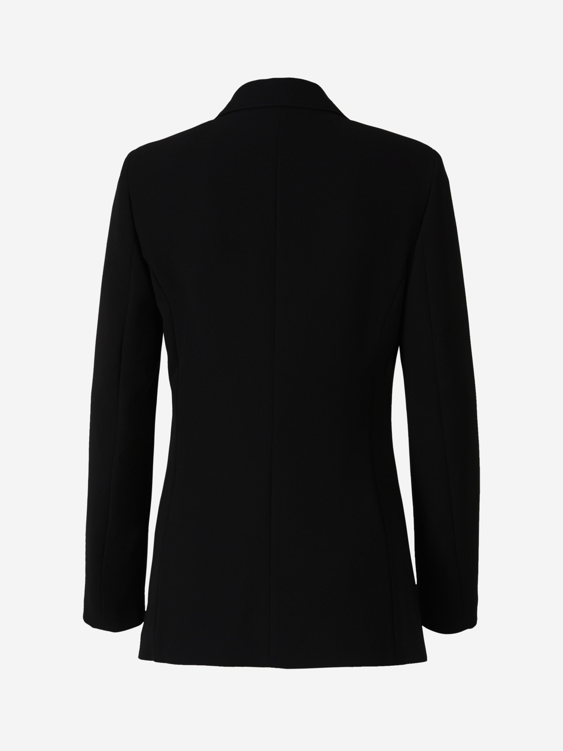 Max Mara Blazer Detalle Nudo color Negro sku 741-002044 01 - Foto 2