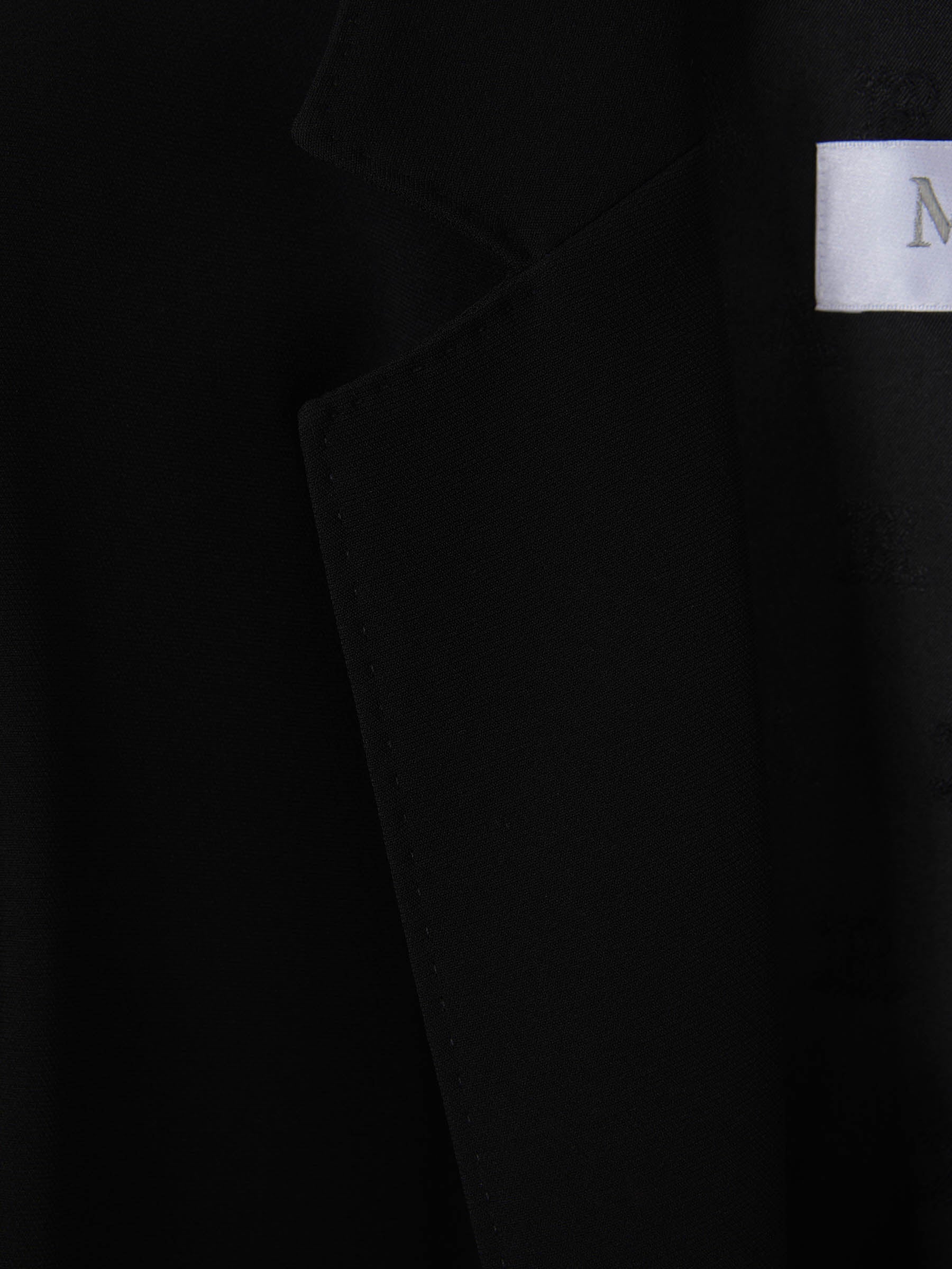 Max Mara Blazer Detalle Nudo color Negro sku 741-002044 01 - Foto 3