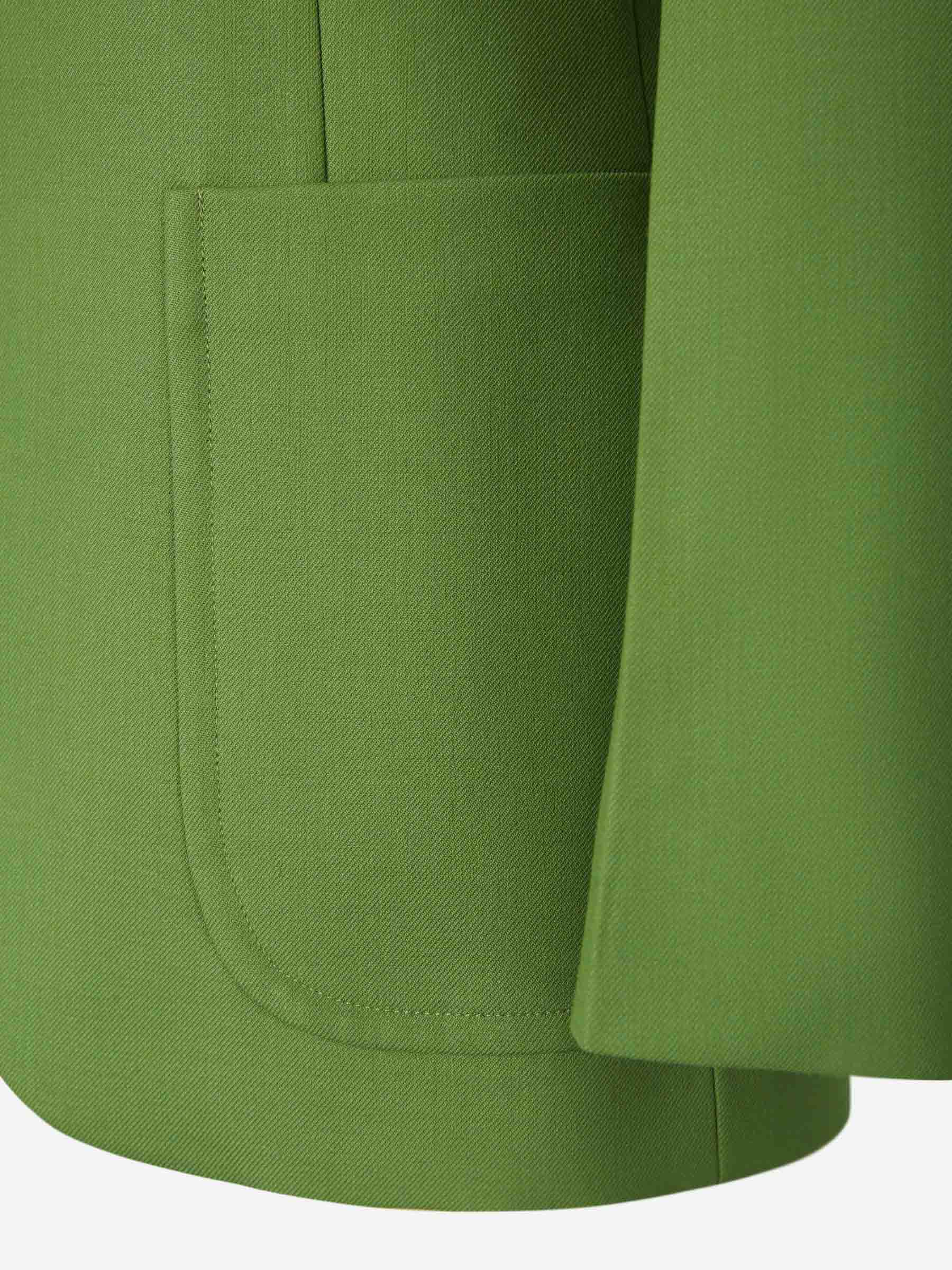 Victoria Beckham Americana Bolsillos Parche color Verde Lima sku 741-002057 01 - Foto 3