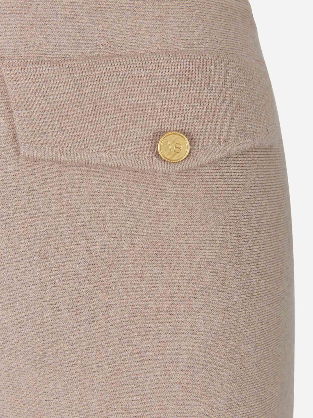 Victoria Beckham Falda Punto Lana color Caramelo sku 750-001258 01 - Foto 2